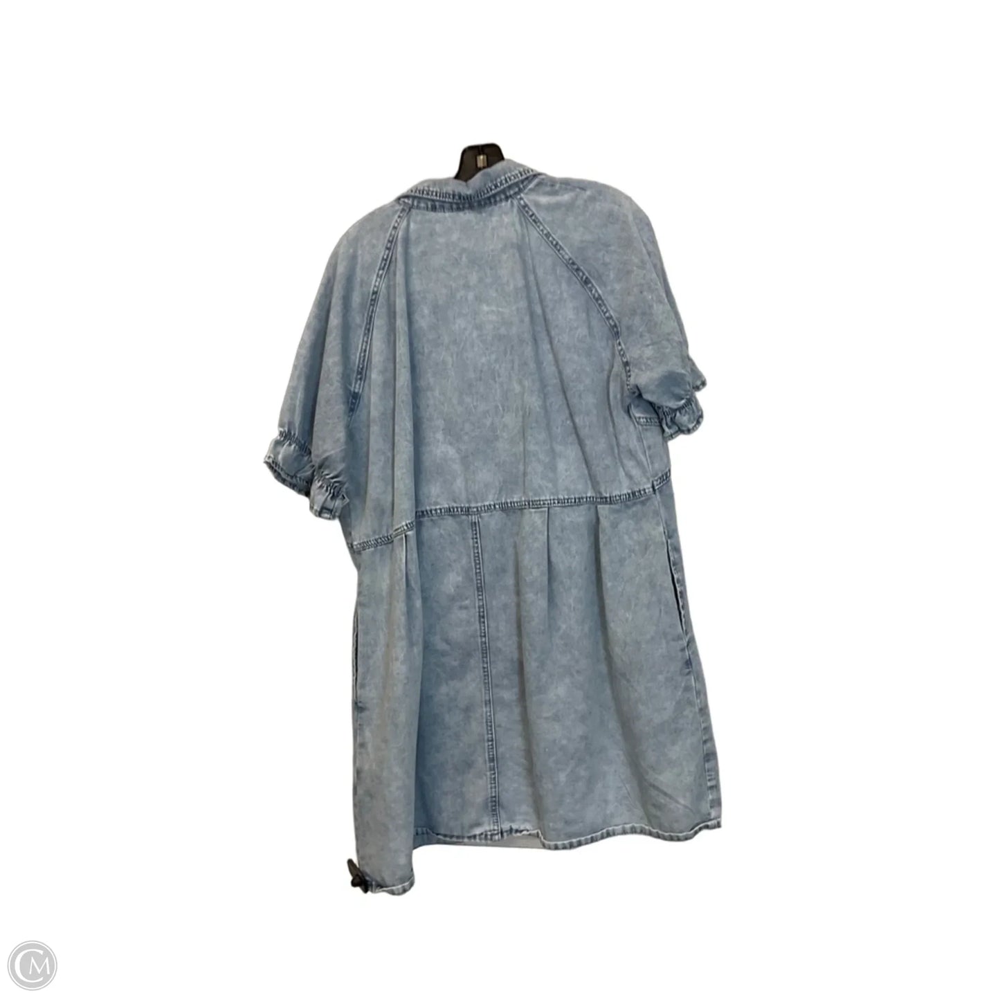 Dress Casual Midi By Clothes Mentor In Blue Denim, Size: Xl