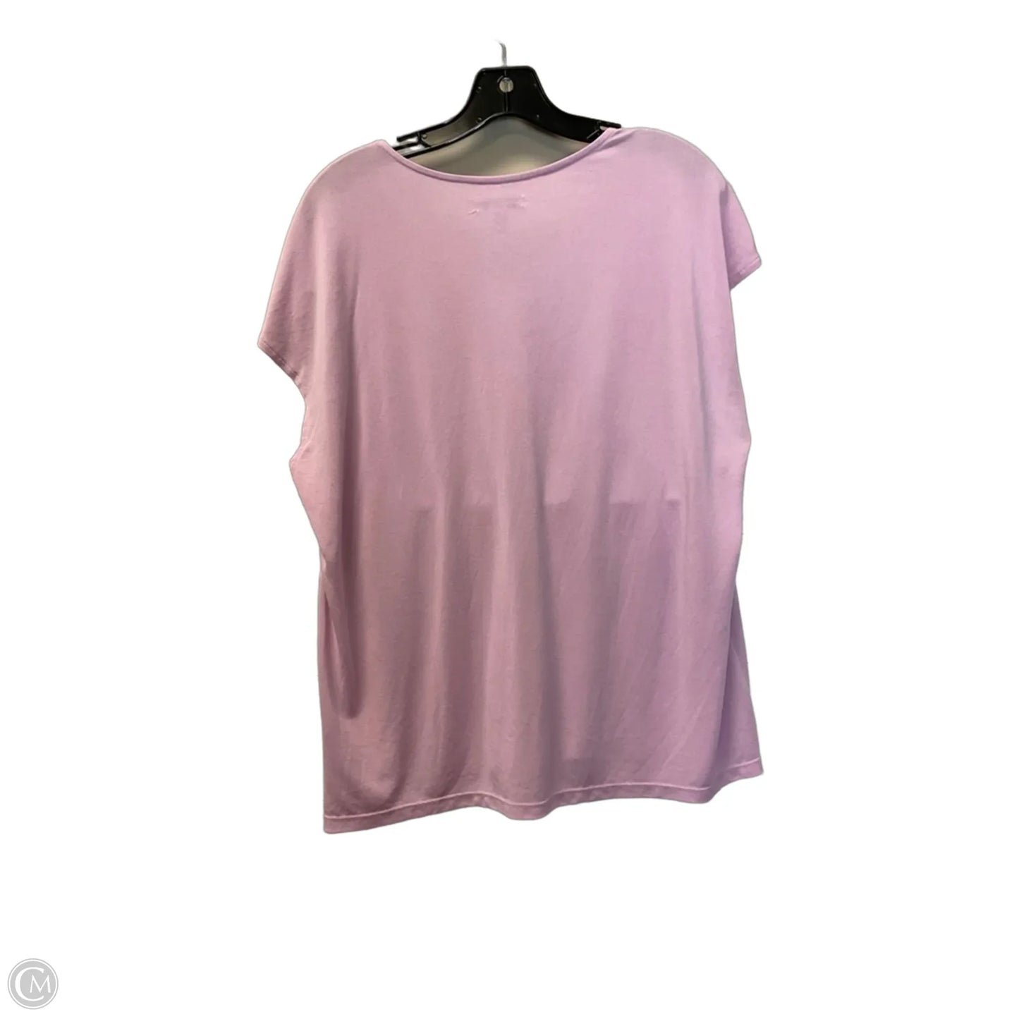 Top Sleeveless By Nine West In Pink, Size: L