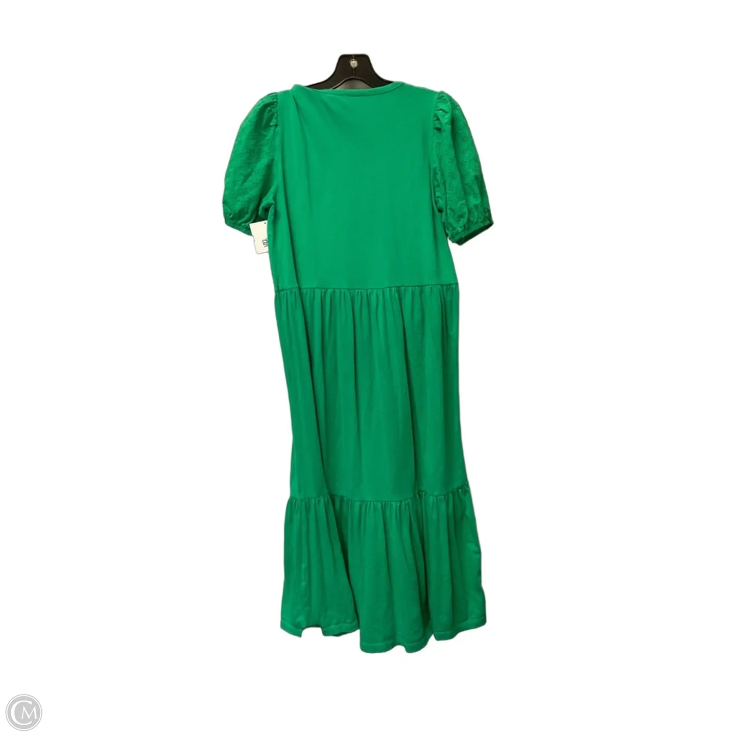 Dress Casual Midi By J. Crew In Green, Size: S