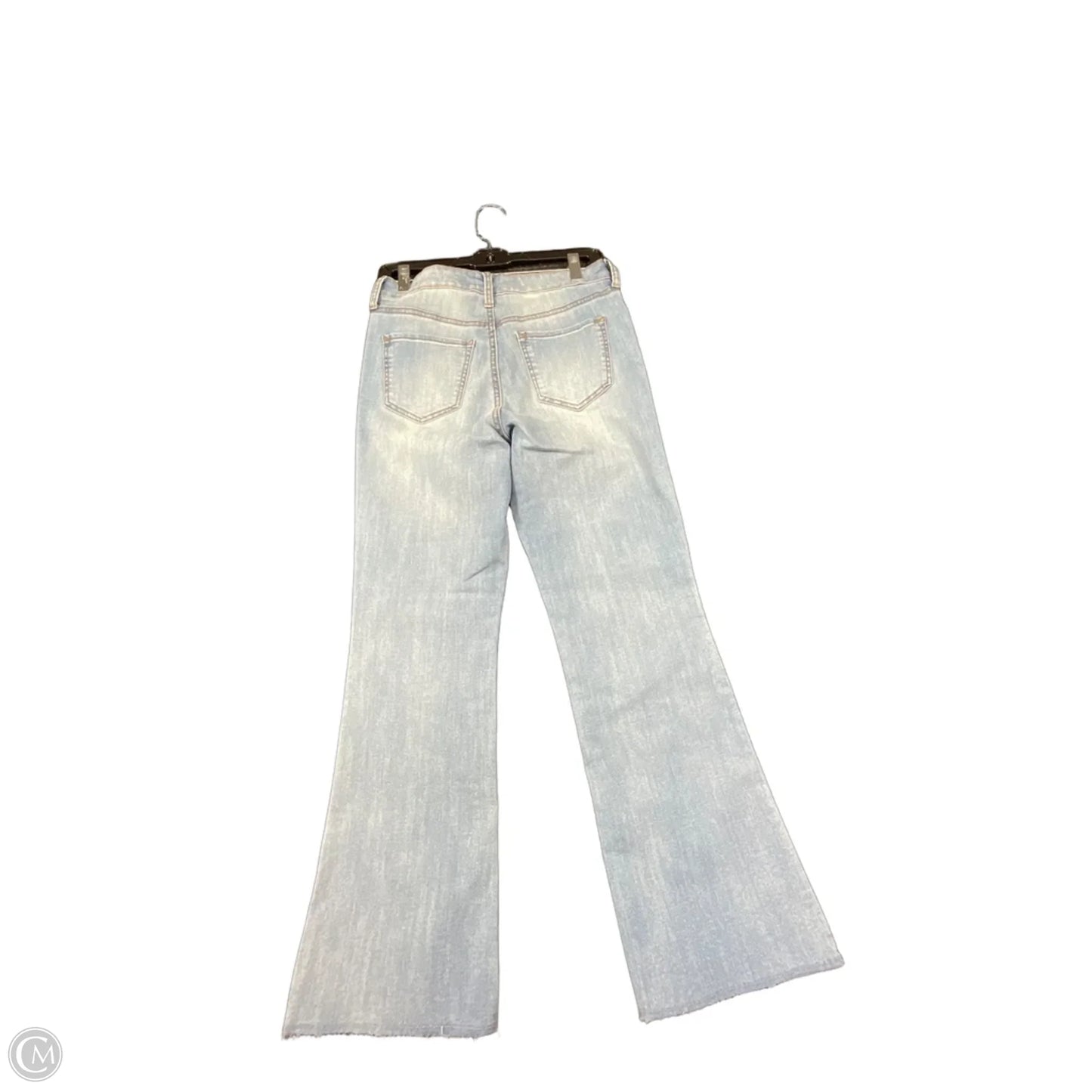 Jeans Straight By Scoop In Blue Denim, Size: 4