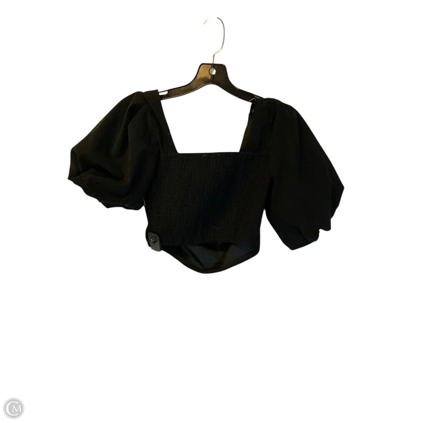 Top Short Sleeve By Entro In Black, Size: S