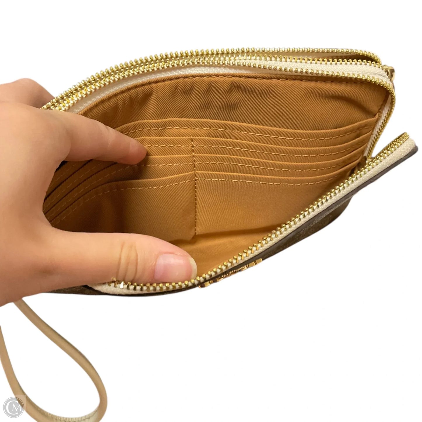 Wristlet Designer By Coach, Size: Medium