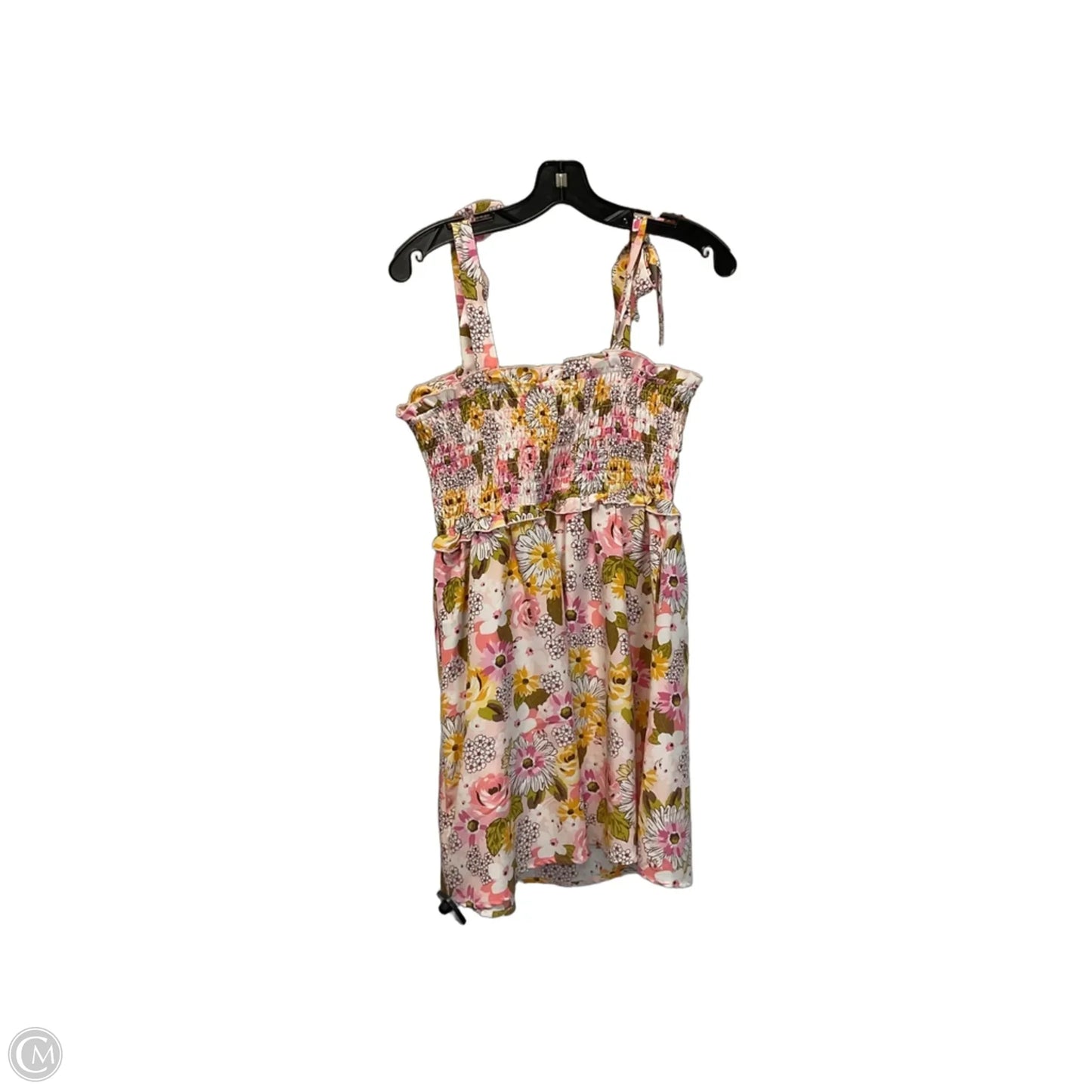 Dress Casual Short By As U Wish In Pink, Size: M