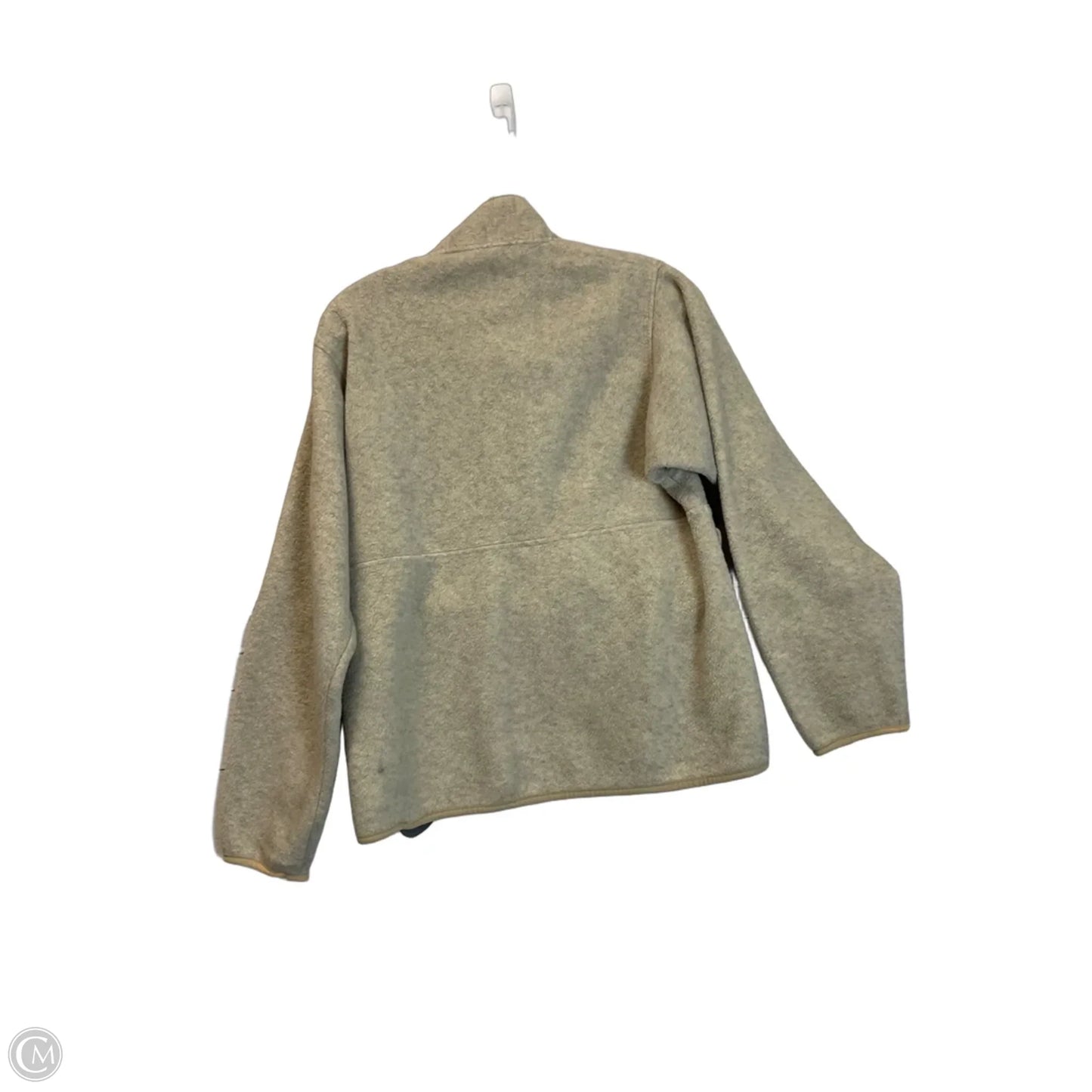 Sweatshirt Collar By Patagonia In Tan, Size: S
