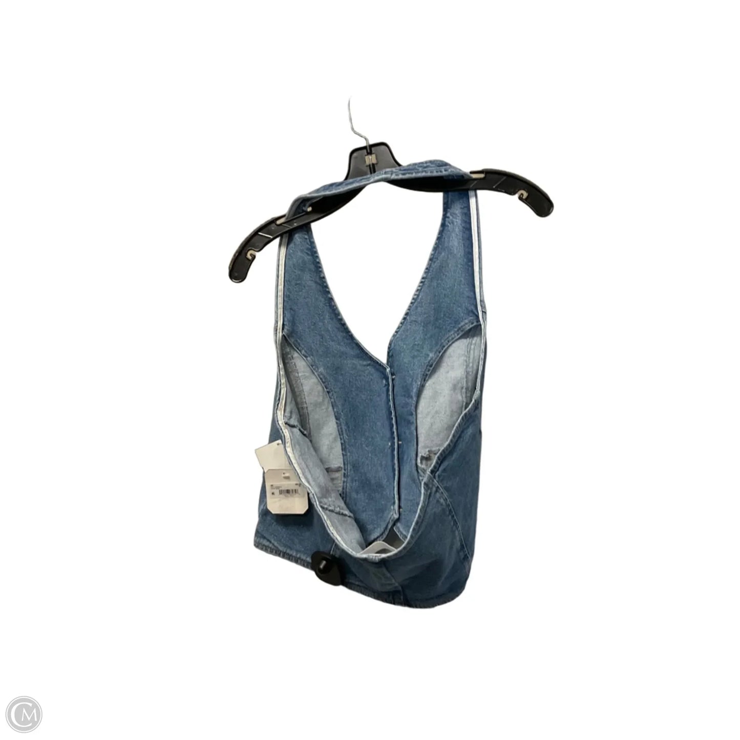Top Sleeveless Basic By Altard State In Blue Denim, Size: Xl