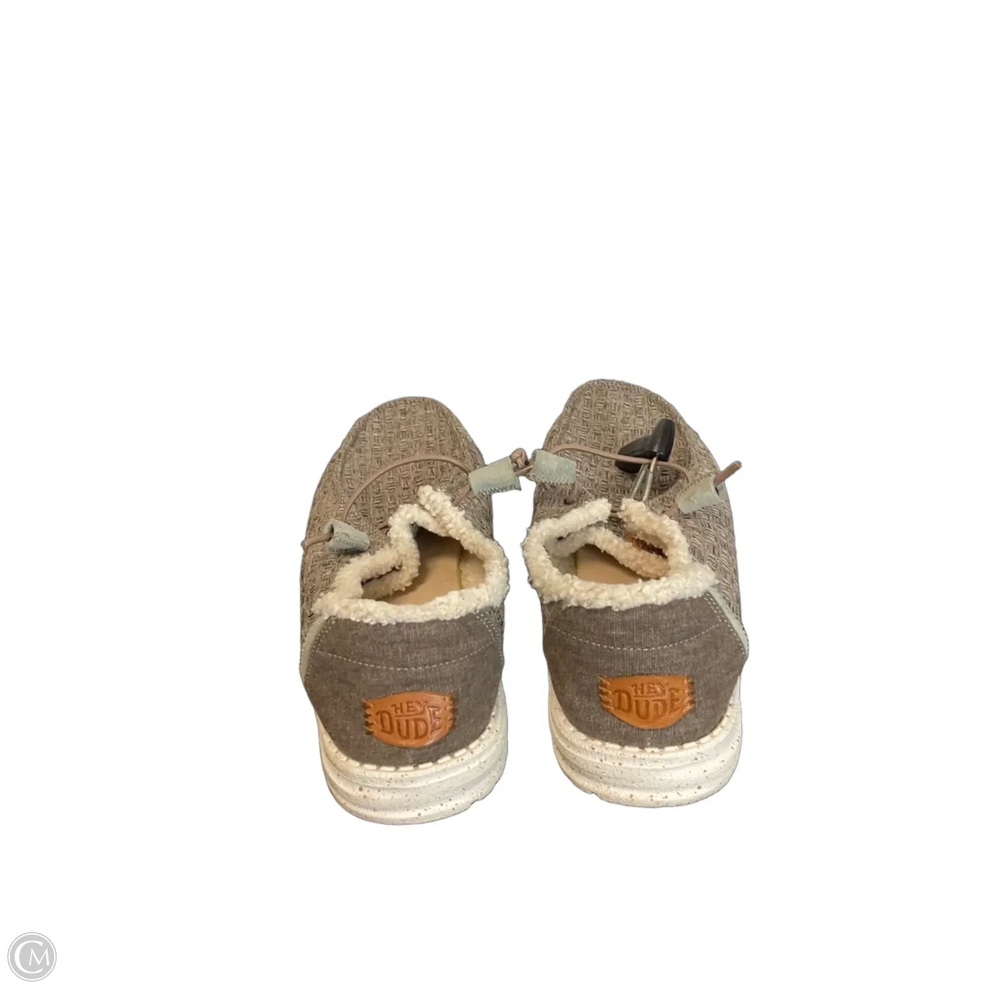 Shoes Flats By Hey Dude In Tan, Size: 9