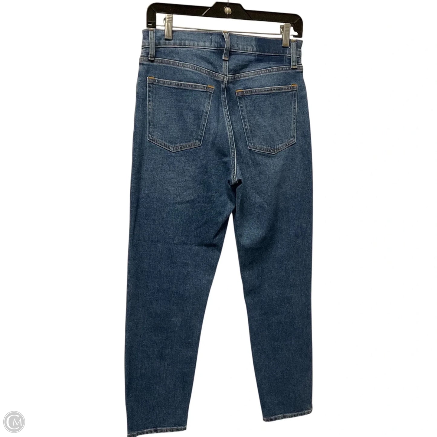 Jeans Straight By Abercrombie And Fitch In Blue Denim, Size: 4