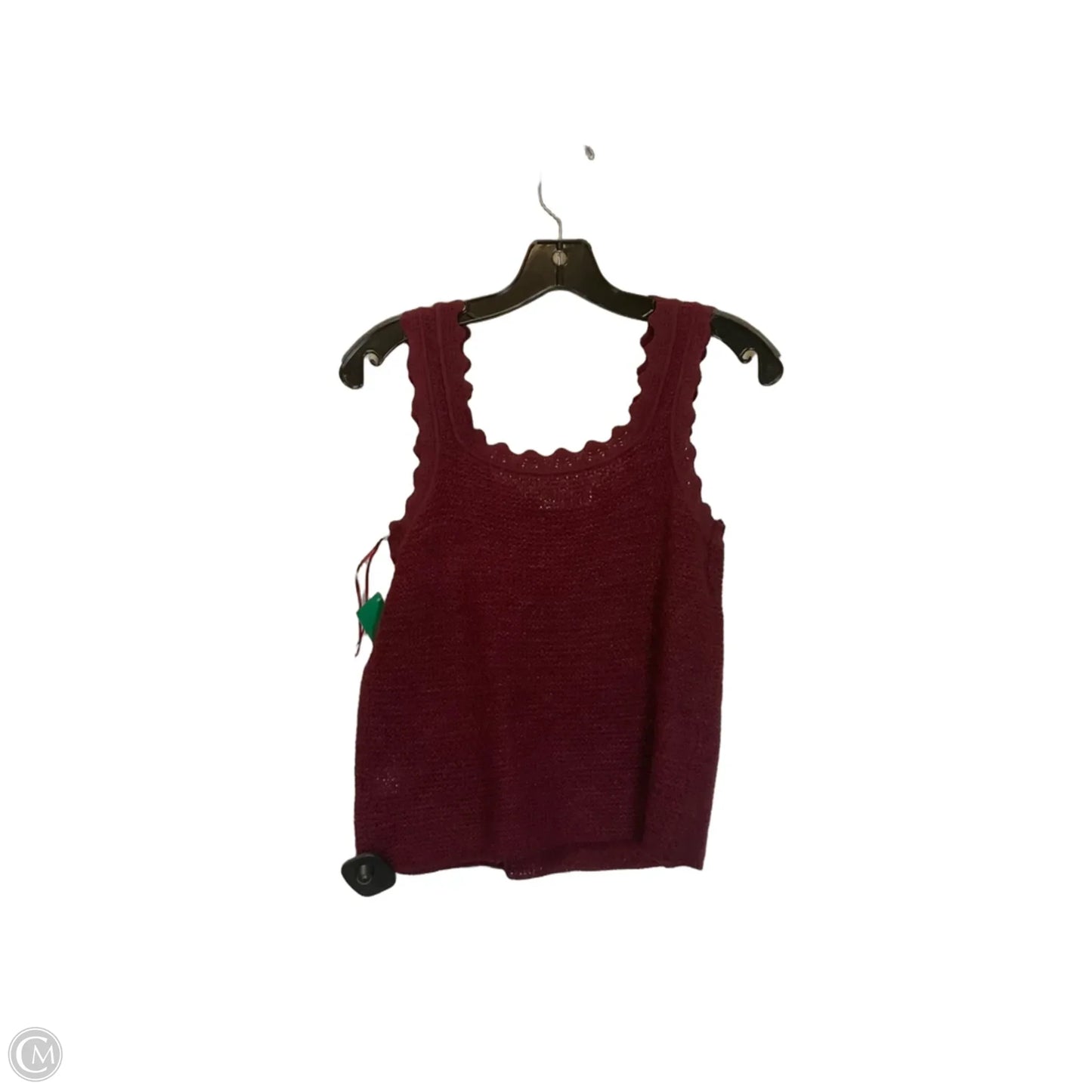 Top Sleeveless By Lc Lauren Conrad In Red, Size: Xs