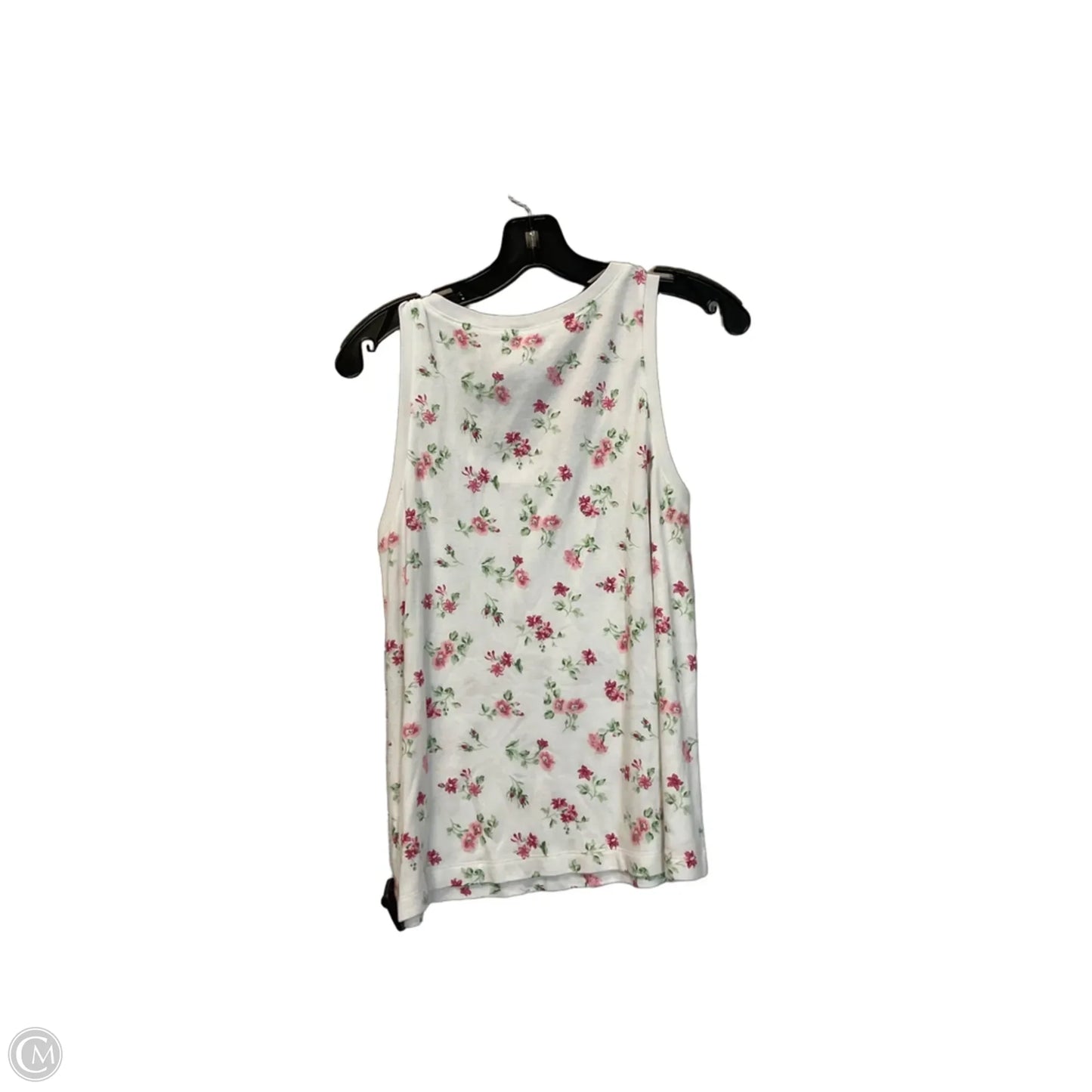 Top Sleeveless Basic By Carole Hochman In White, Size: L