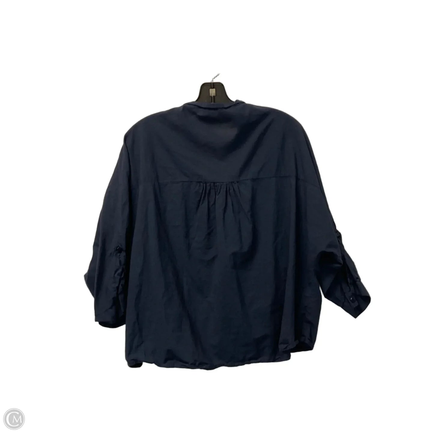 Top Long Sleeve Basic By Clothes Mentor In Blue, Size: Xs