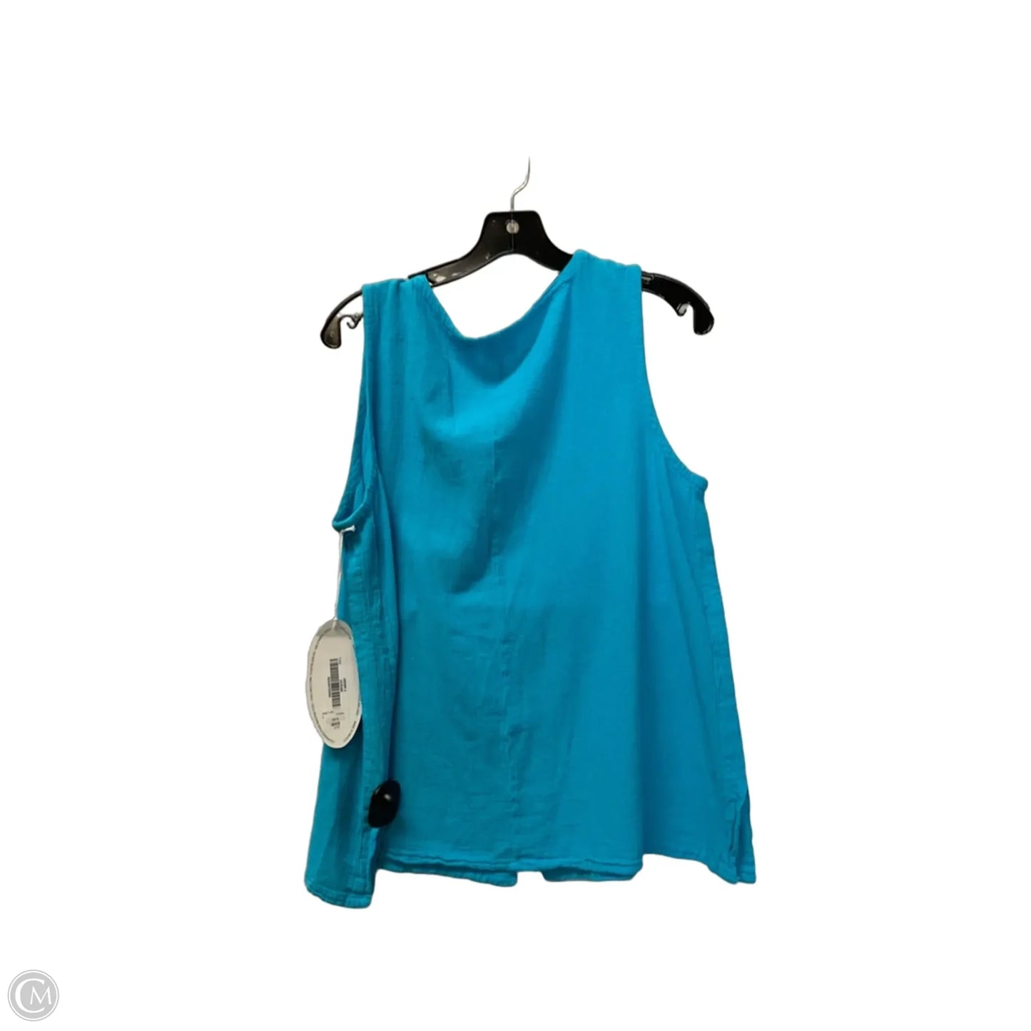 Top Sleeveless Basic By Oh My Gauze In Blue, Size: L