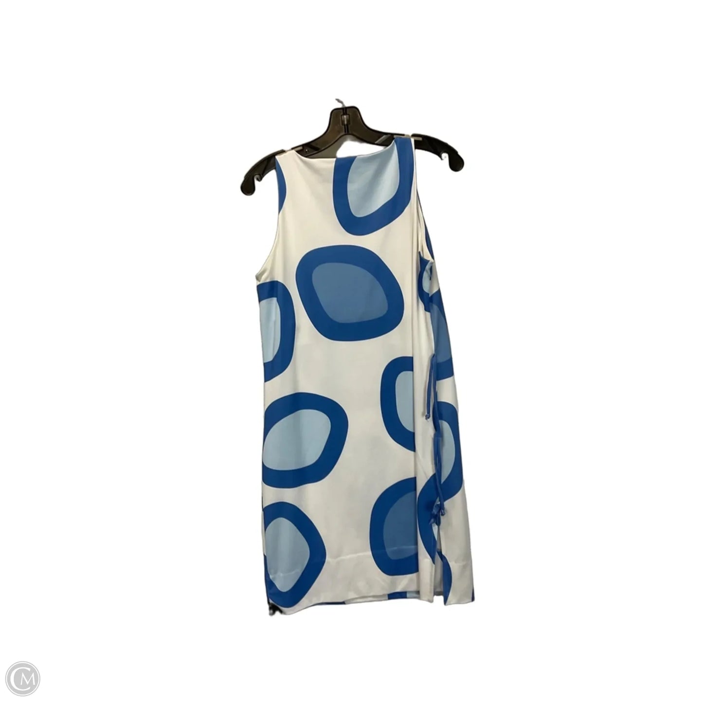 Dress Casual Short By Gretchen Scott In Blue & White, Size: S
