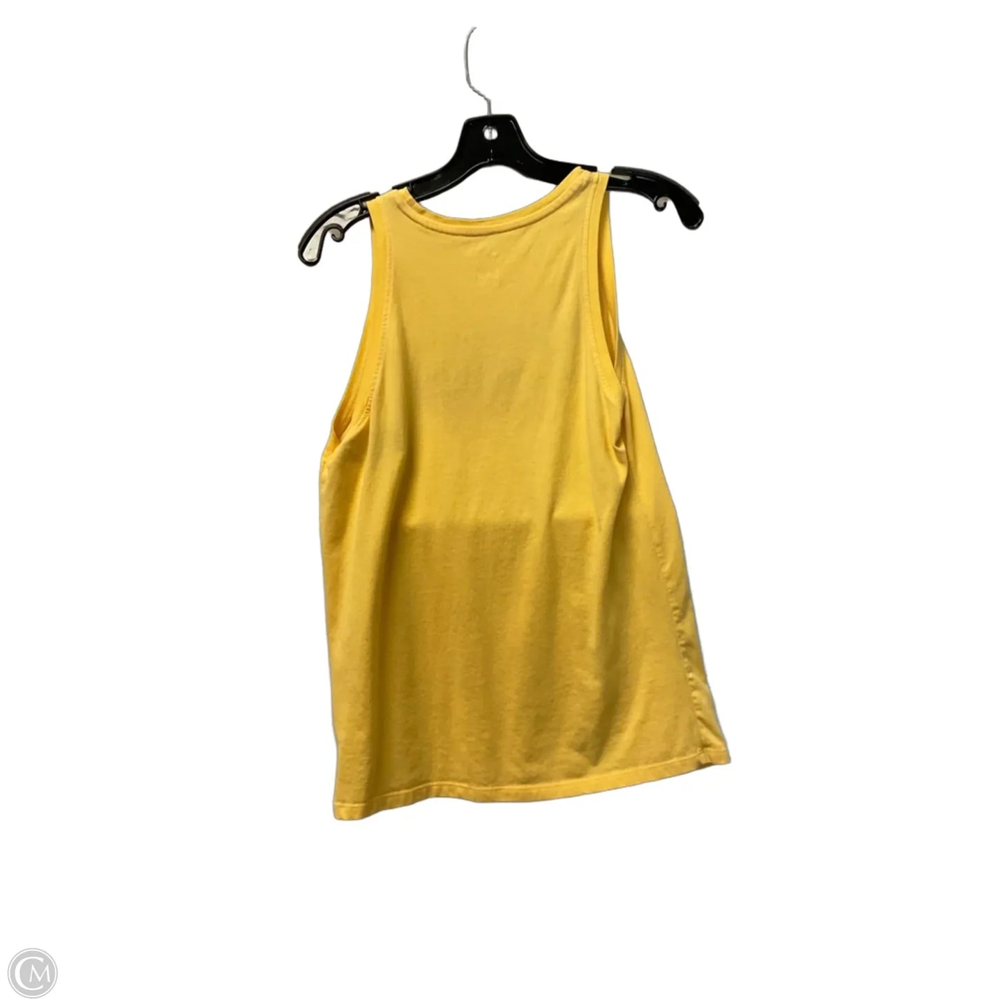 Tank Top By Nike Apparel In Yellow, Size: S