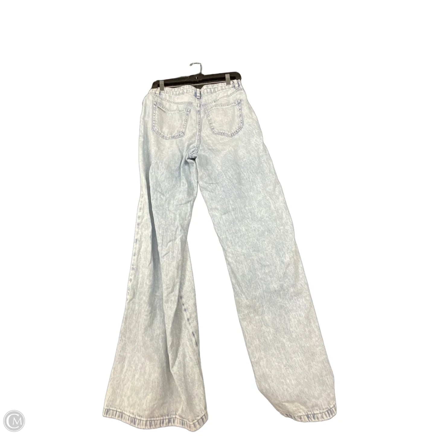 Jeans Wide Leg By Michael By Michael Kors In Blue Denim, Size: 4
