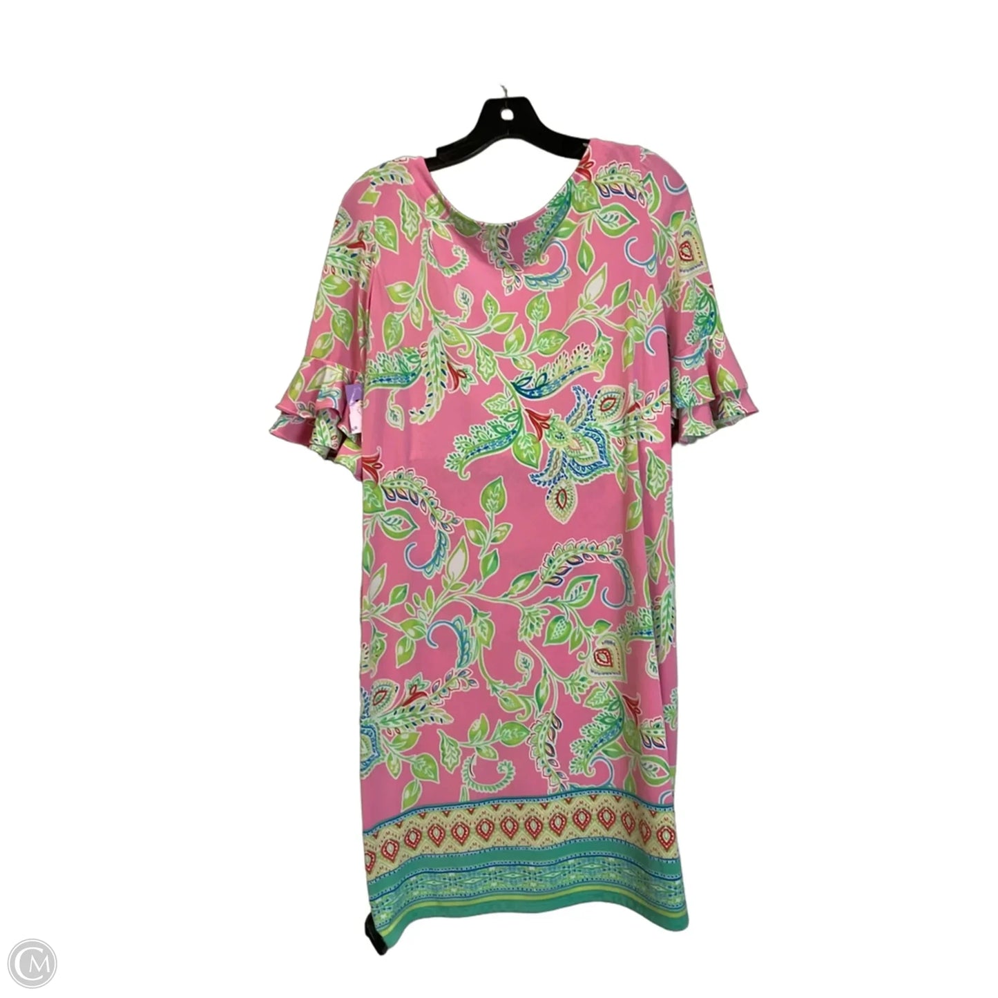 Dress Casual Short By Cappagallo In Pink, Size: S