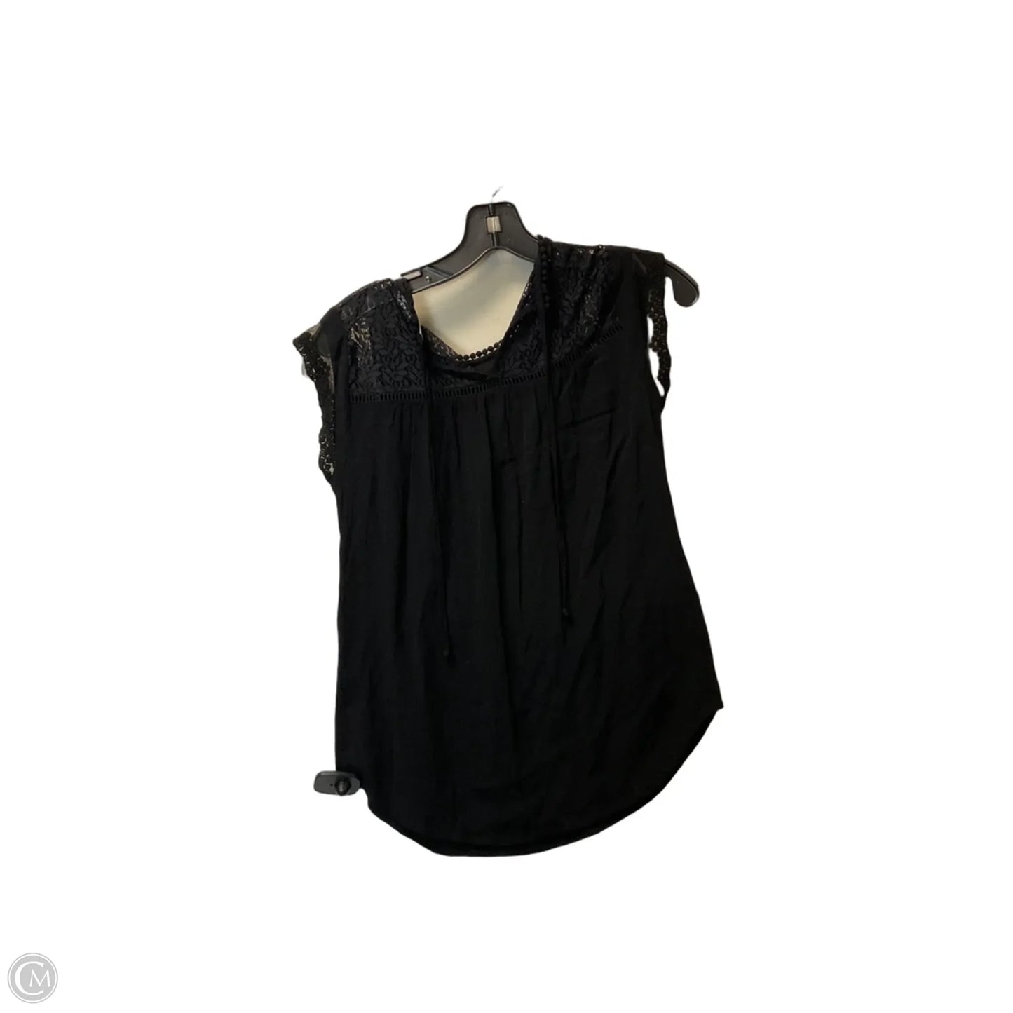 Top Sleeveless By Daniel Rainn In Black, Size: Xs