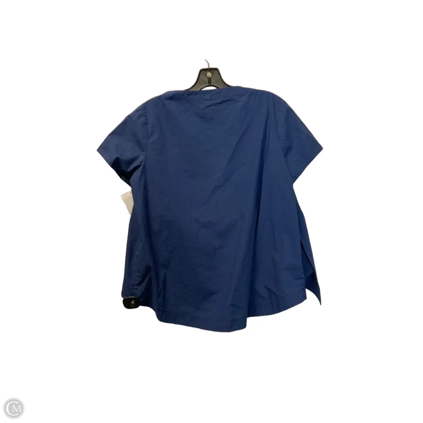 Top Short Sleeve By Vineyard Vines In Navy, Size: L