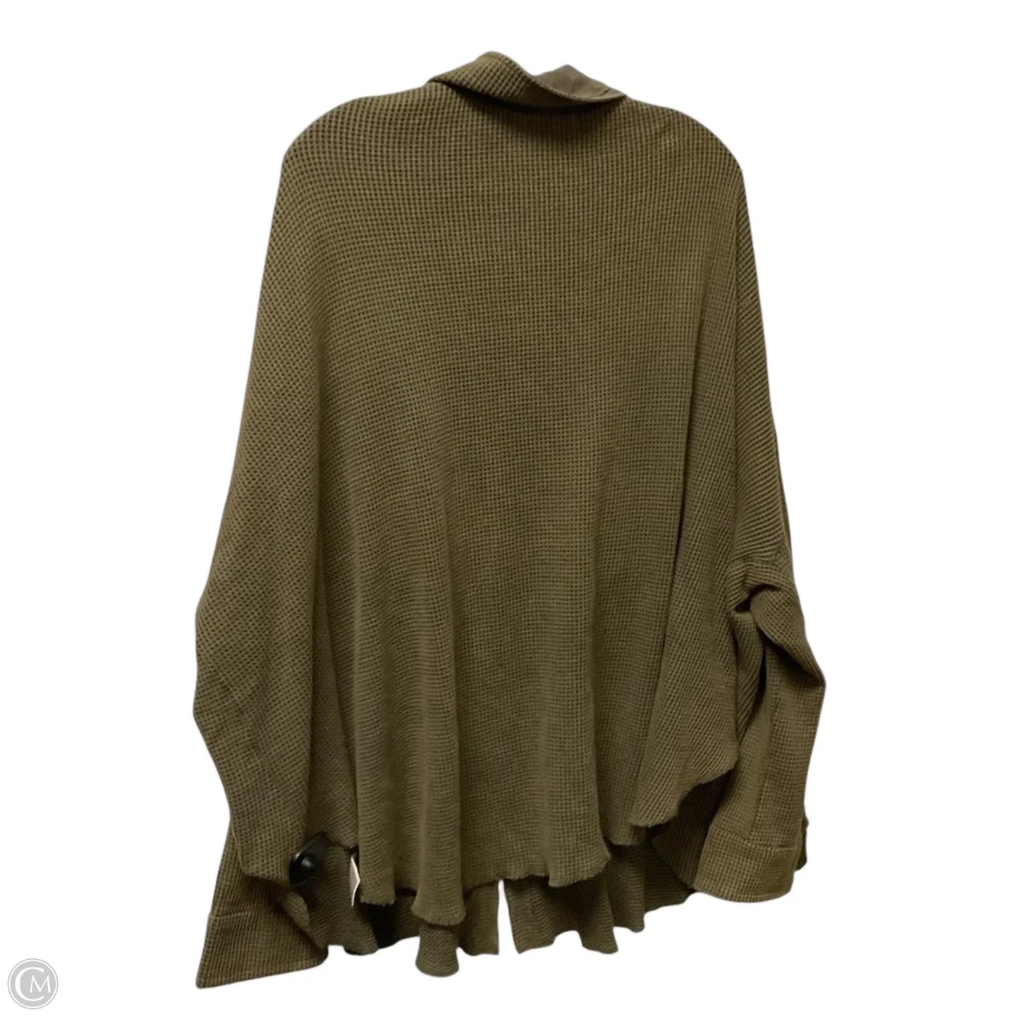 Top Long Sleeve By Bibi In Green, Size: Xl