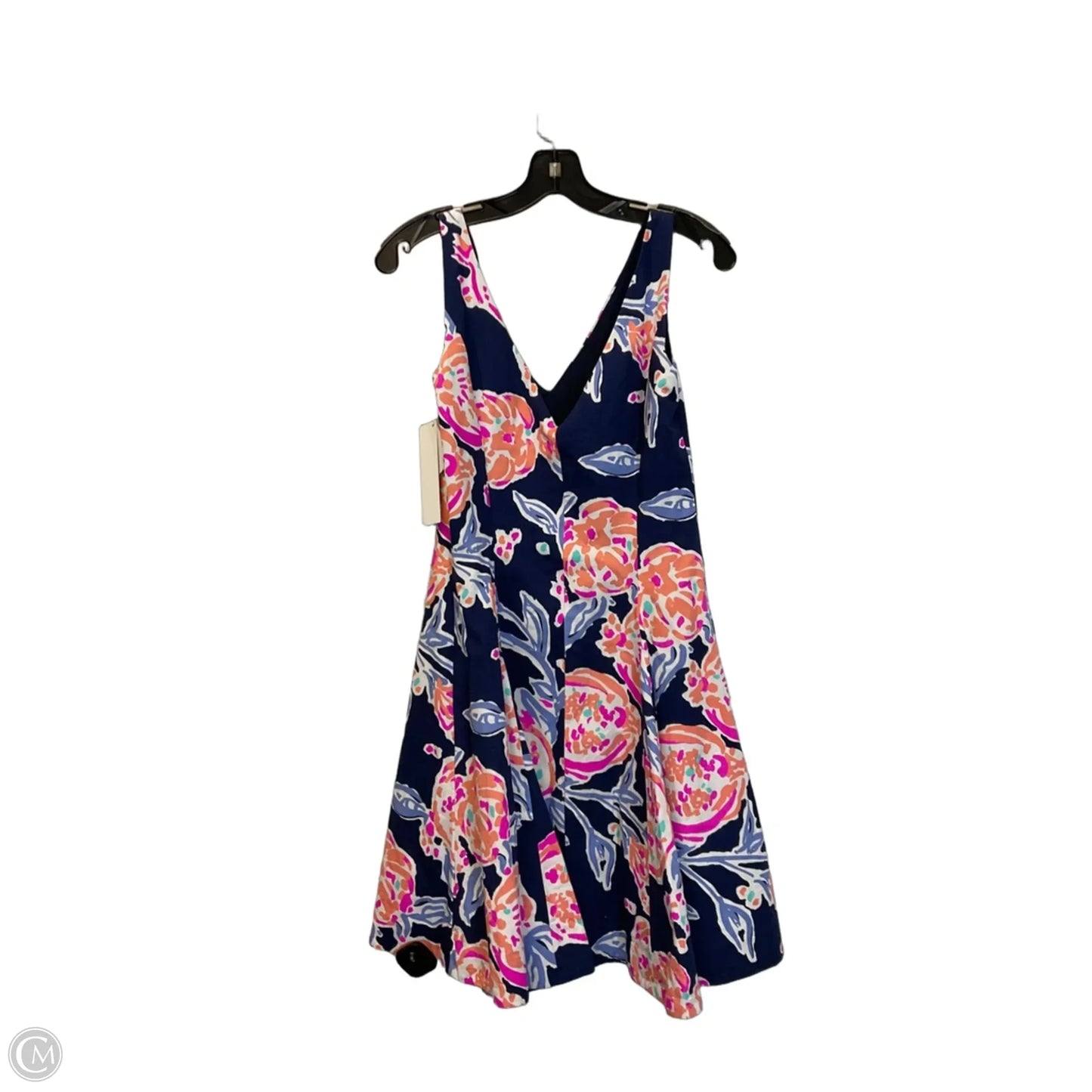 Dress Designer By Lilly Pulitzer In Blue & Orange, Size: 6