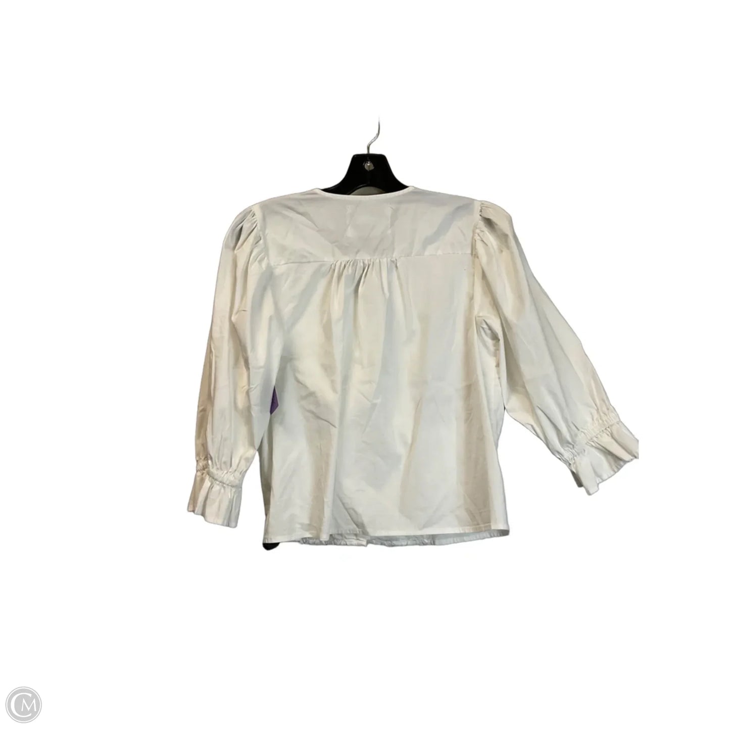 Top Long Sleeve By Cupio In White, Size: M