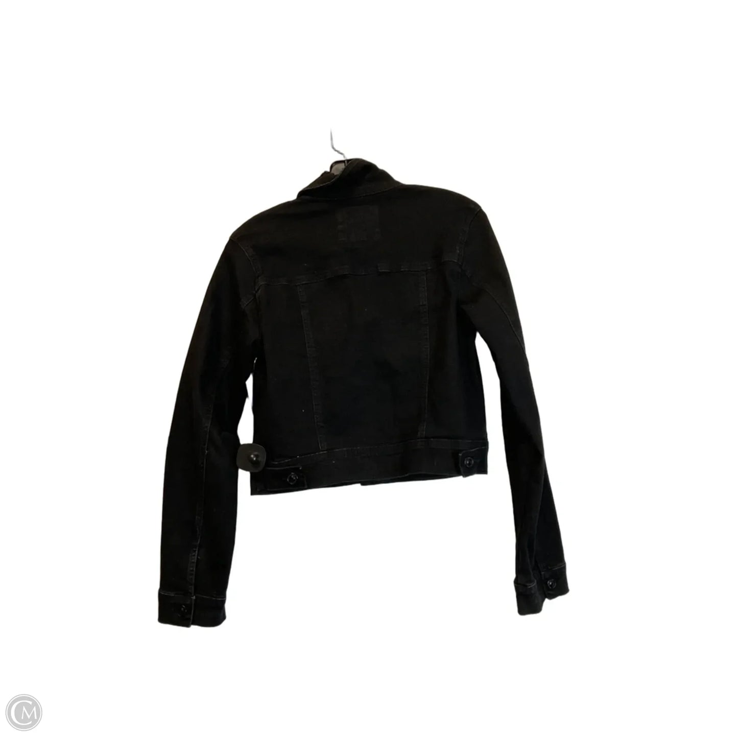 Jacket Denim By Wax Jean In Black, Size: S