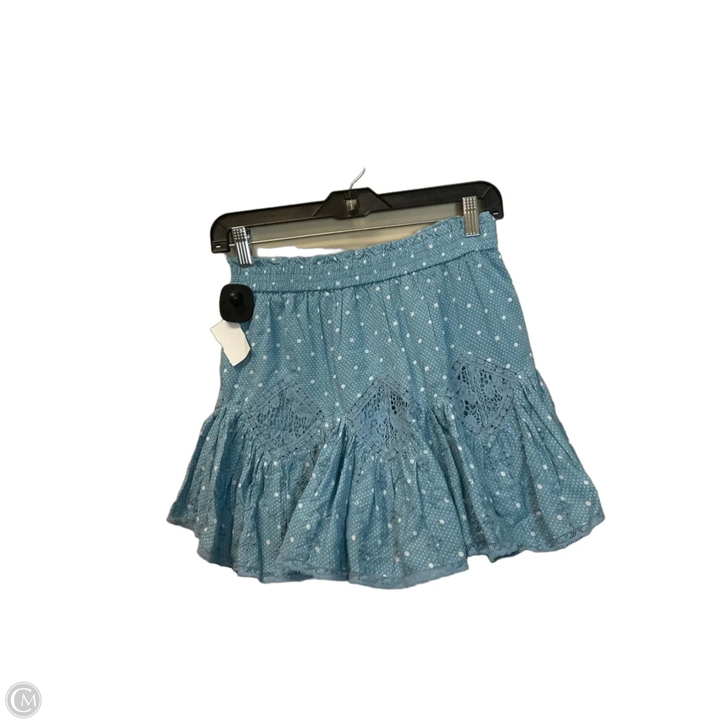 Skirt Mini & Short By Loveshackfancy In Blue, Size: M