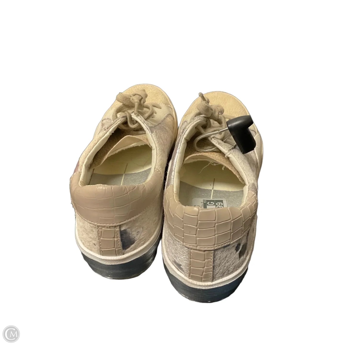 Shoes Sneakers By Dolce Vita In Cream & Grey, Size: 8