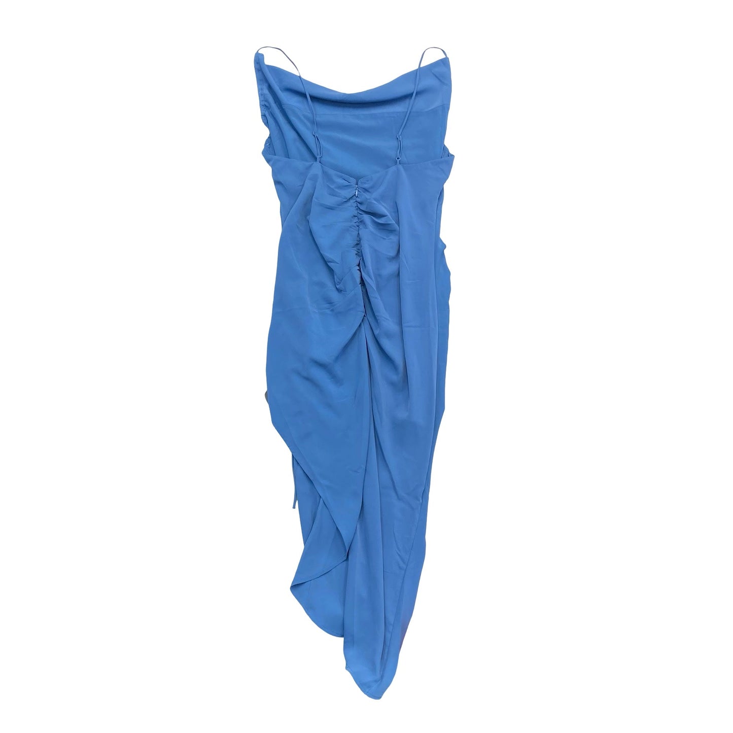 Dress Casual Midi By Abercrombie And Fitch In Blue, Size:L
