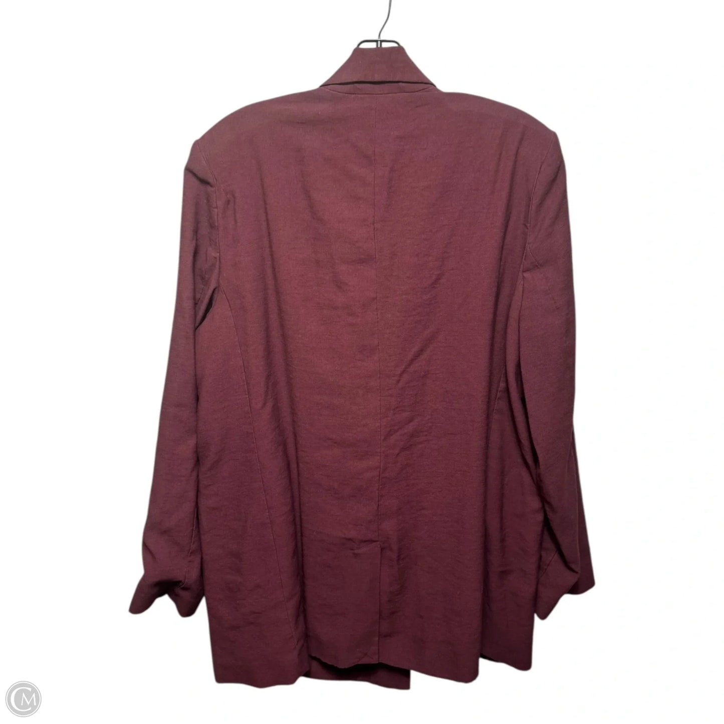 Blazer By A New Day In Maroon, Size: L