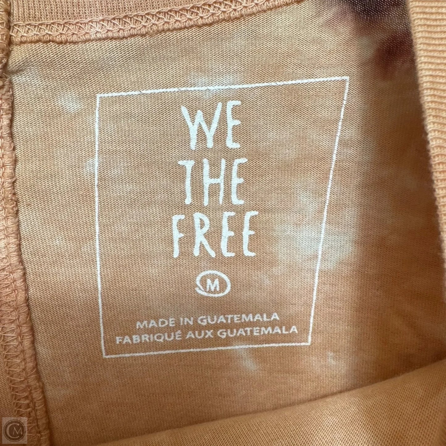 Top Long Sleeve By We The Free In Tie Dye Print, Size: M