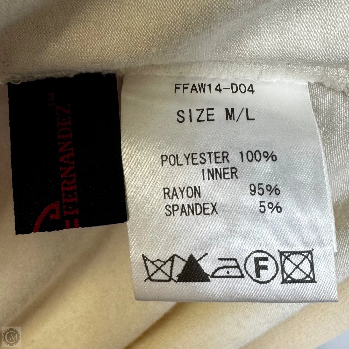 AS IS Draped Back Sequin Party Dress By Filomena Fernandez In Tan, Size: M/L