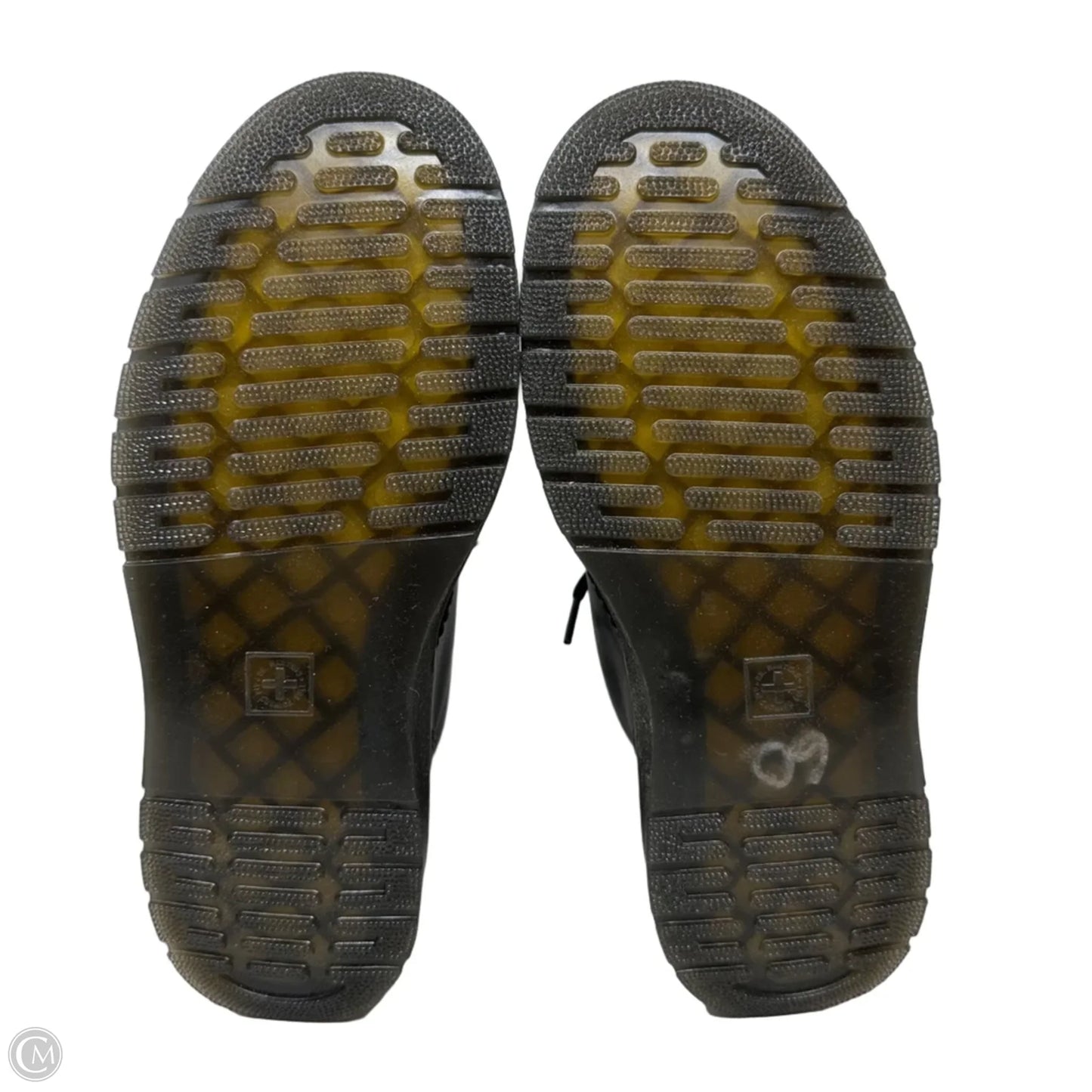 Matte Zavala Boots Combat By Dr Martens In Black, Size: 7