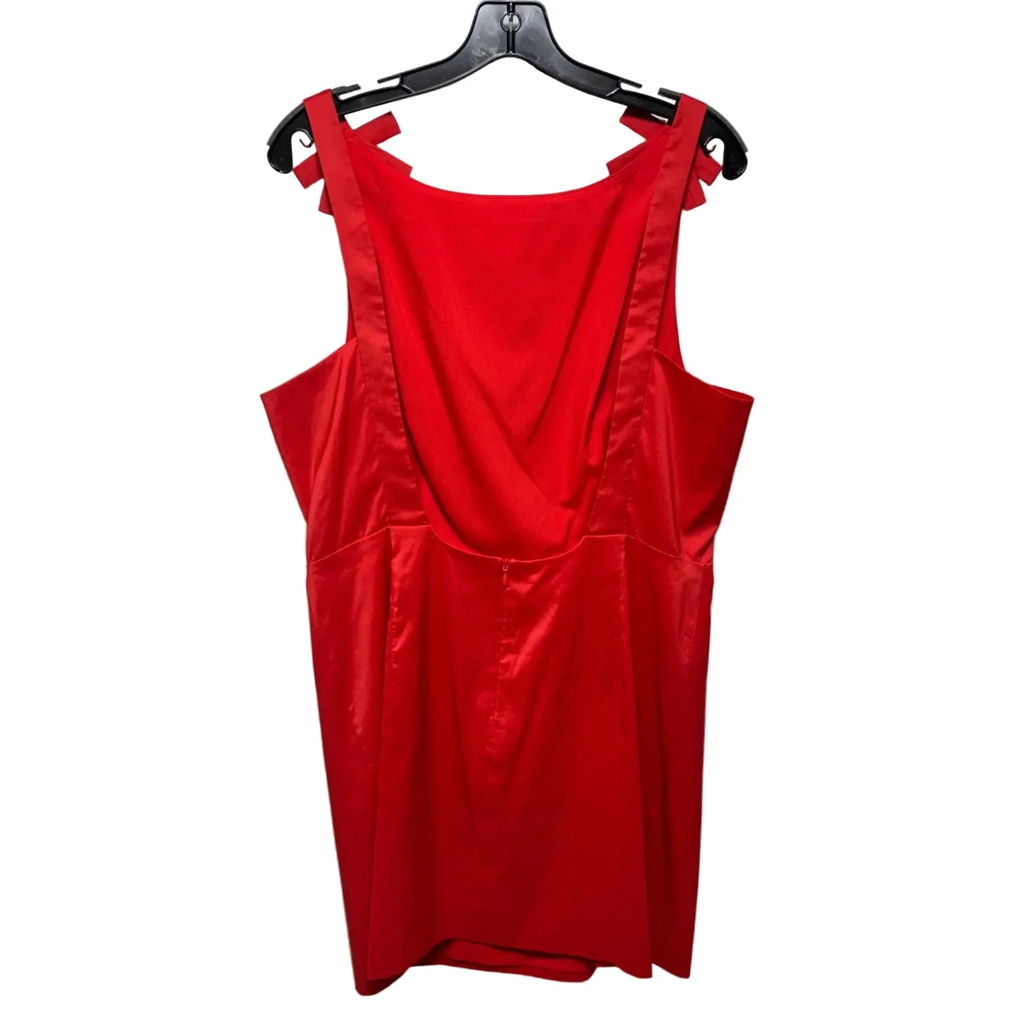 Blakely Low Back Cocktail Dress By Lily Sisto for Gianni Bini In Rouge, Size: 14