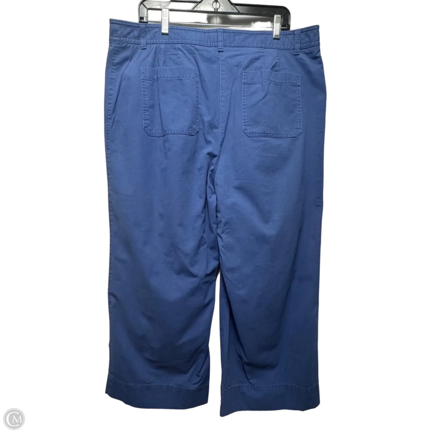 Pants Wide Leg By Talbots In Blue, Size: 16