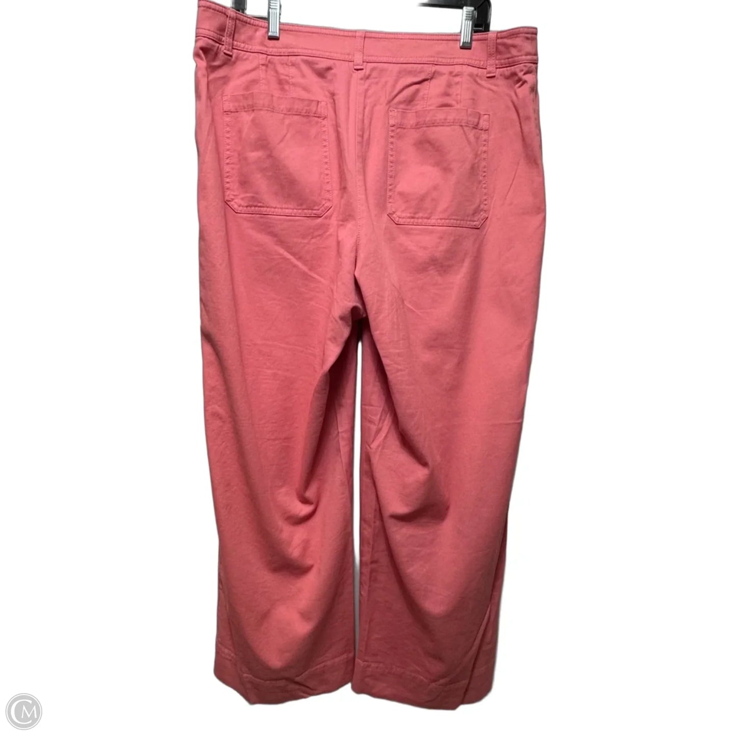 Pants Wide Leg By Talbots In Pink, Size: 14