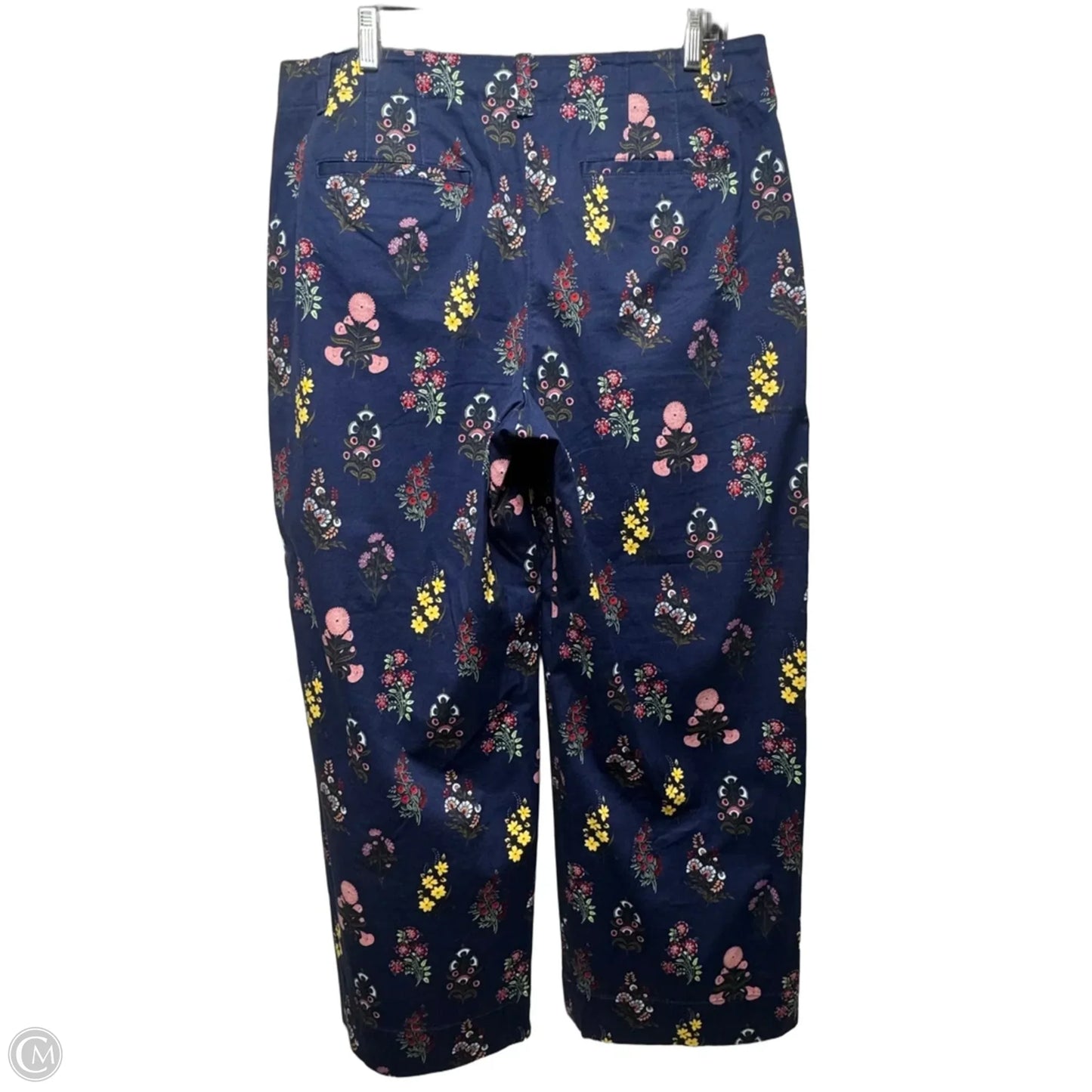 Jeans Wide Leg By Talbots In Floral Print, Size: 12