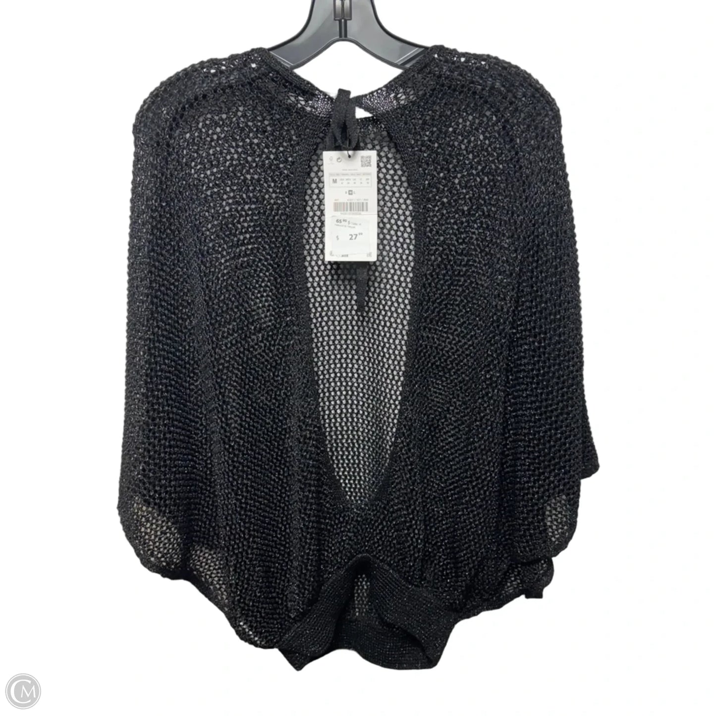 Swimwear Cover-up By Zara In Black, Size: M