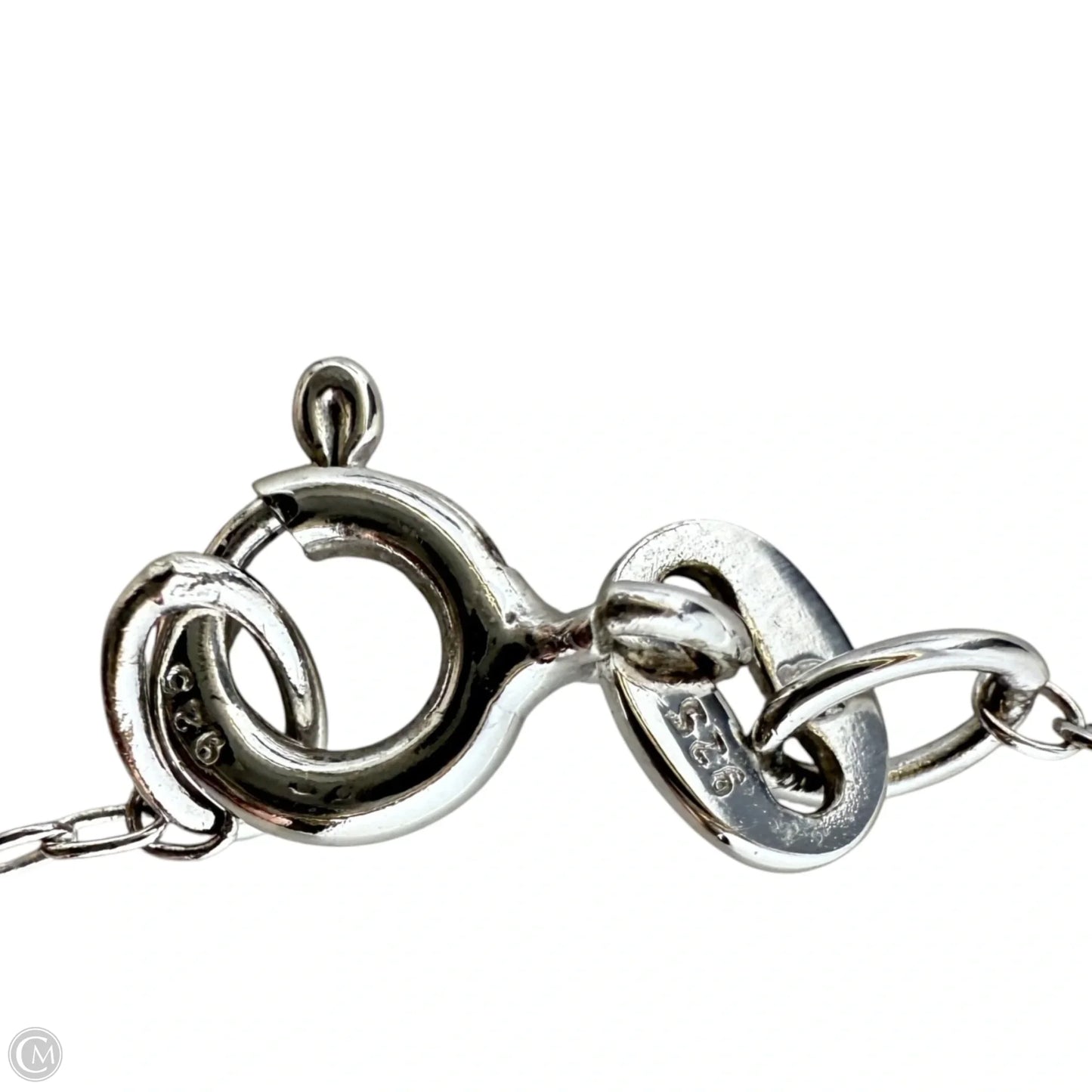 Sterling Silver Botanical Open Work Pendant Necklace