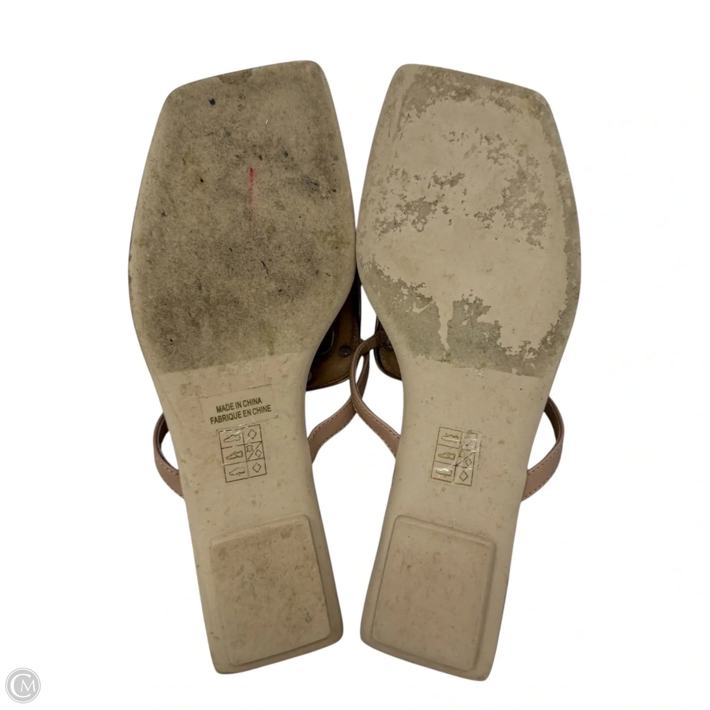 Sandals Flats By Jeffrey Campbell In Gold, Size: 7.5