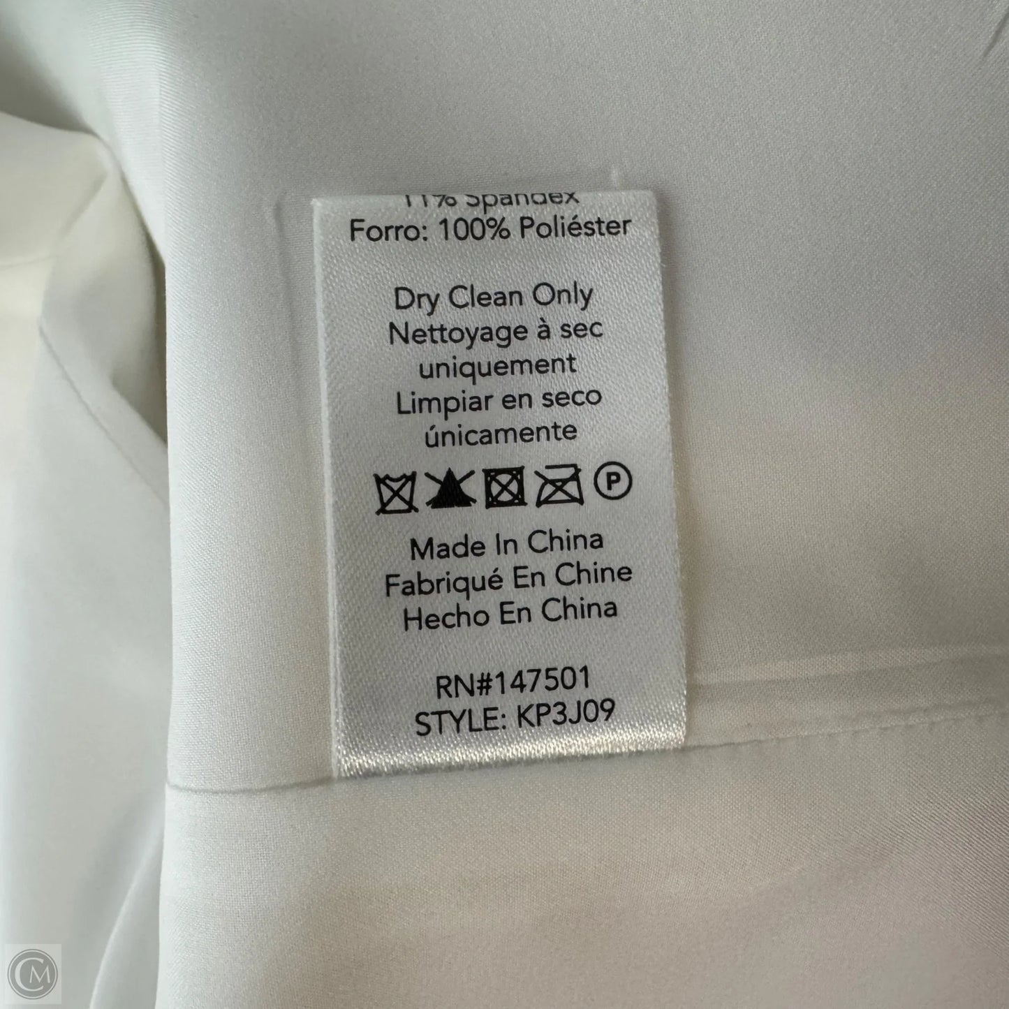 Valentina Side-Slit Double-Breasted Jacket By Kobi Halperin In White, Size: XL