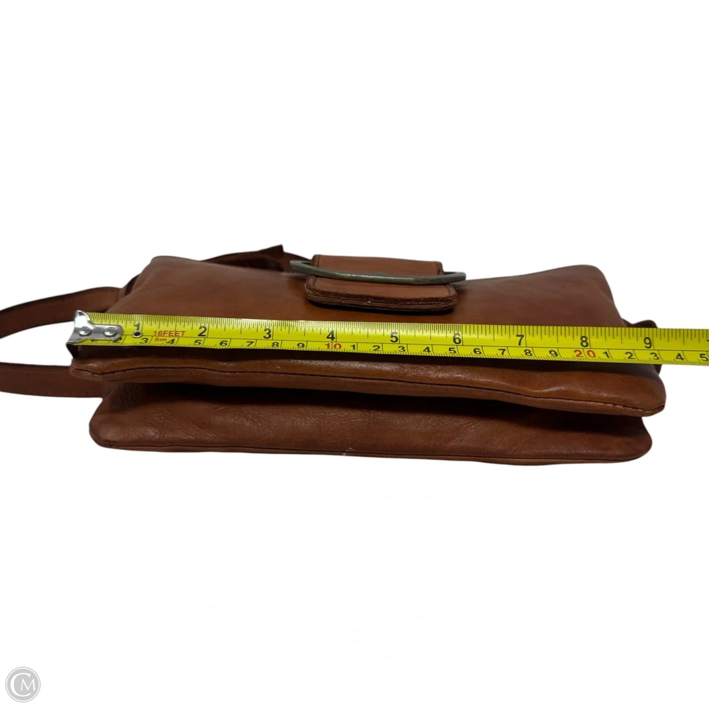 Buckle Crossbody Leather By Harbour 2nd, Size: Medium