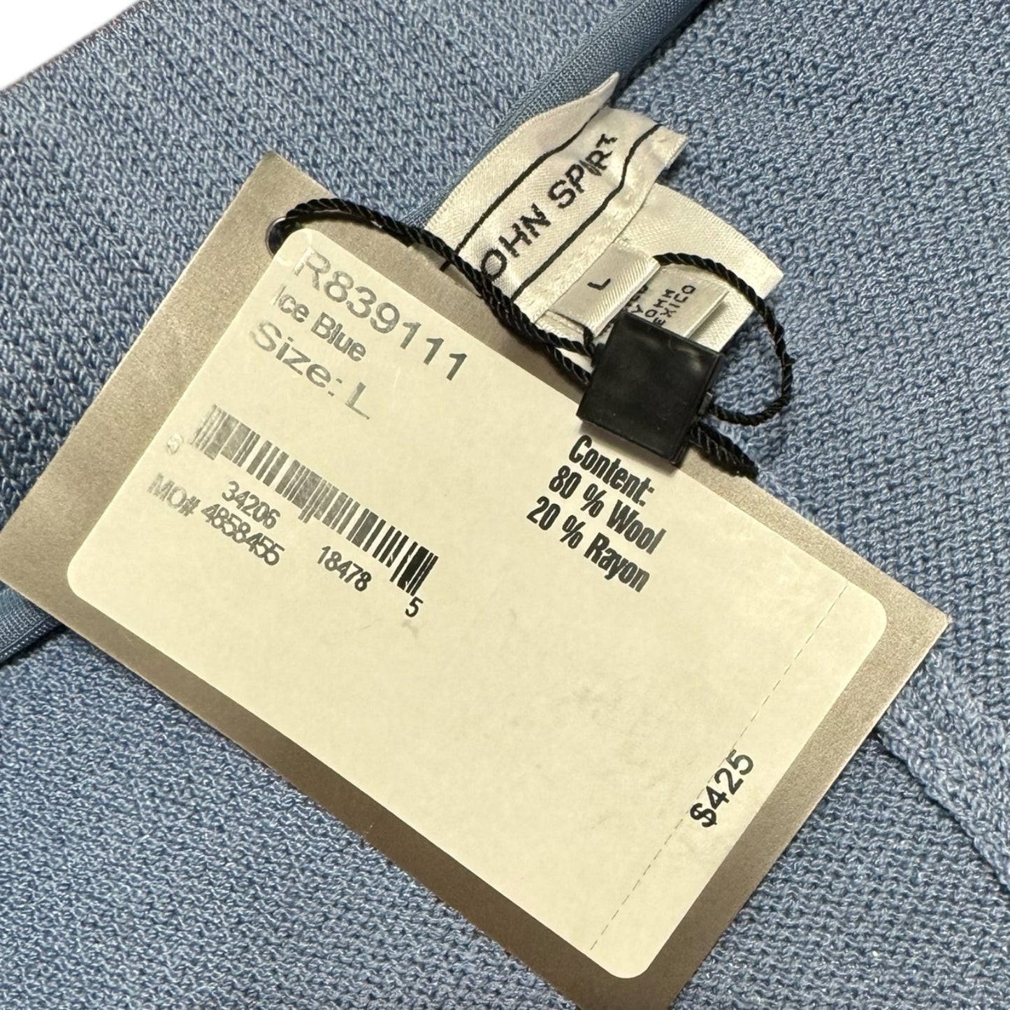 Knit Pants Luxury Designer By St John Sport In Blue, Size: L