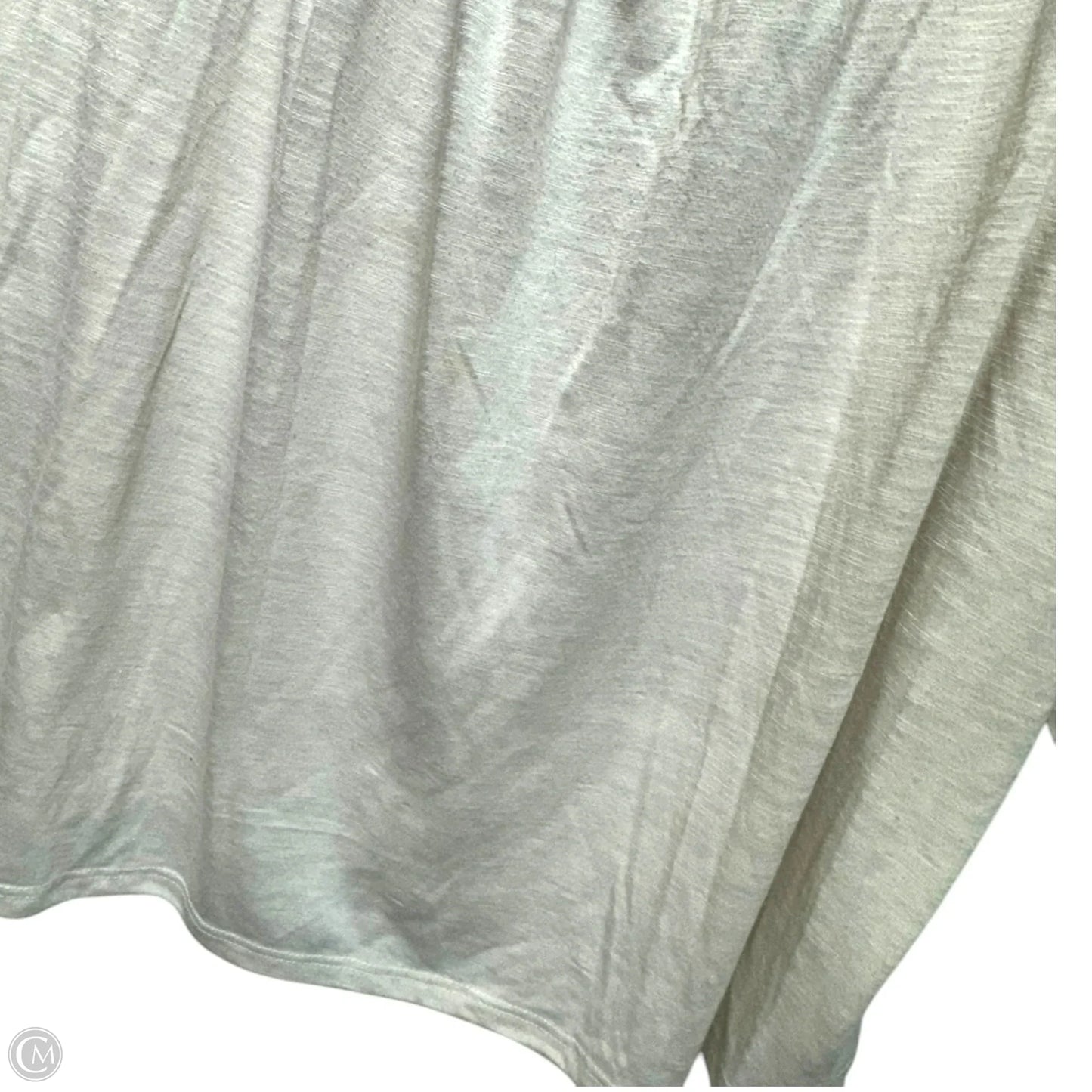 Top Long Sleeve By Sonoma In Cream, Size: 3x