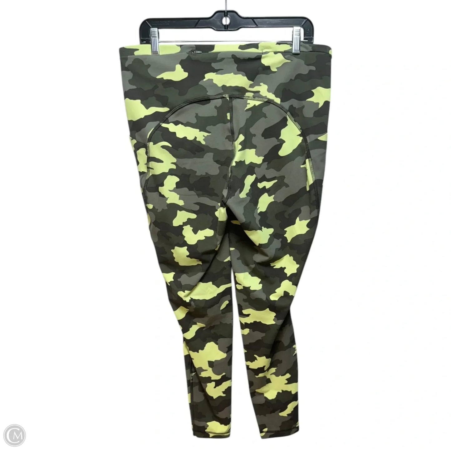 Athletic Leggings By Lululemon In Camouflage Print, Size: 14