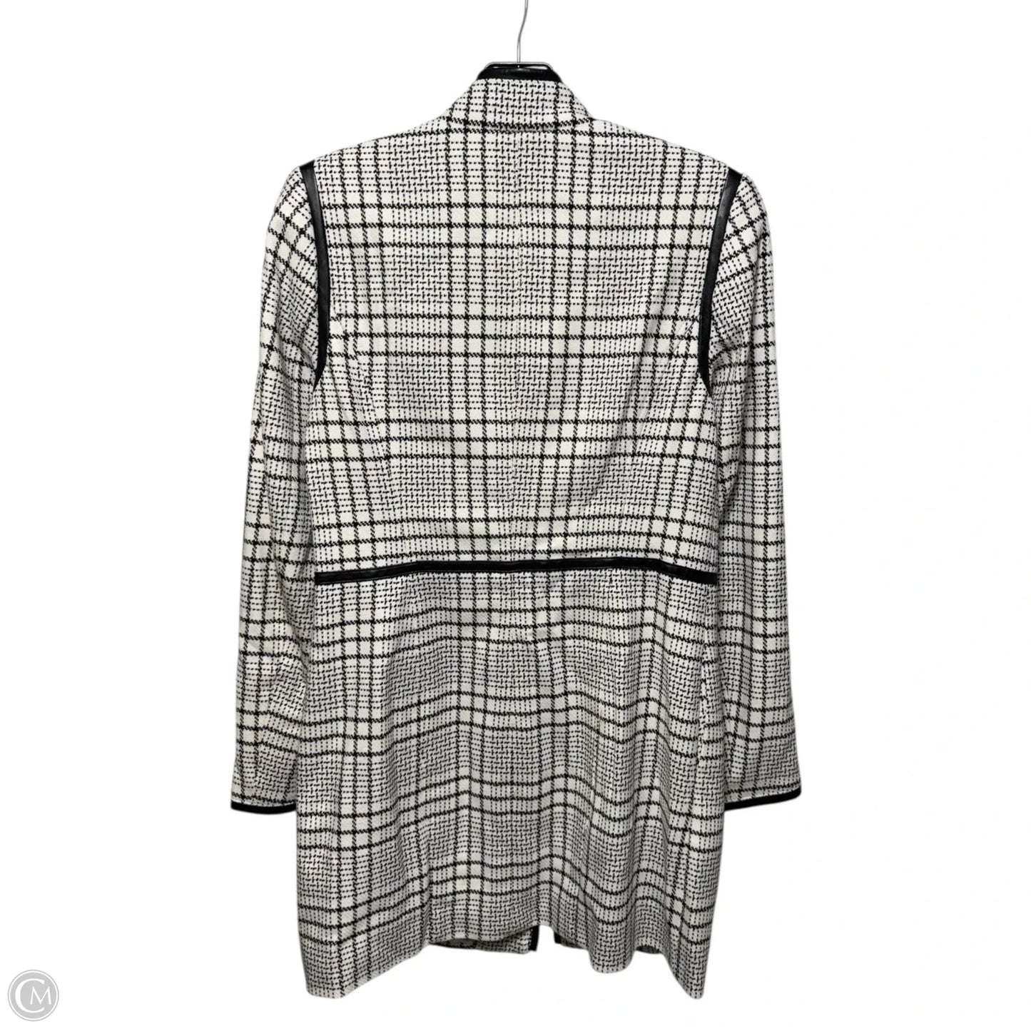 Long Jacket By White House Black Market In Black & White, Size: Xs