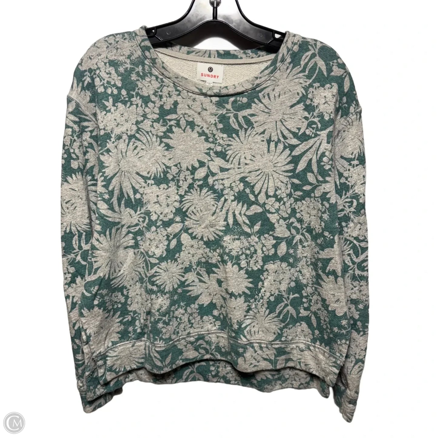 Top Long Sleeve By Sundry In Floral Print, Size: S