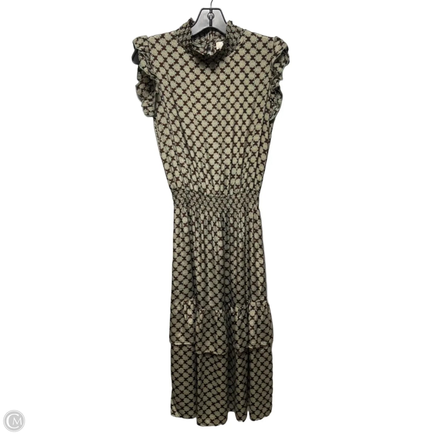 The Molly Dress By Perry Walker In Brown & Green, Size: 2