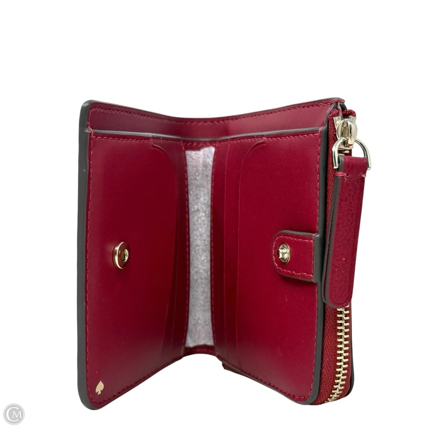 Leila Pebbled Leather Wallet Designer By Kate Spade, Size: Small