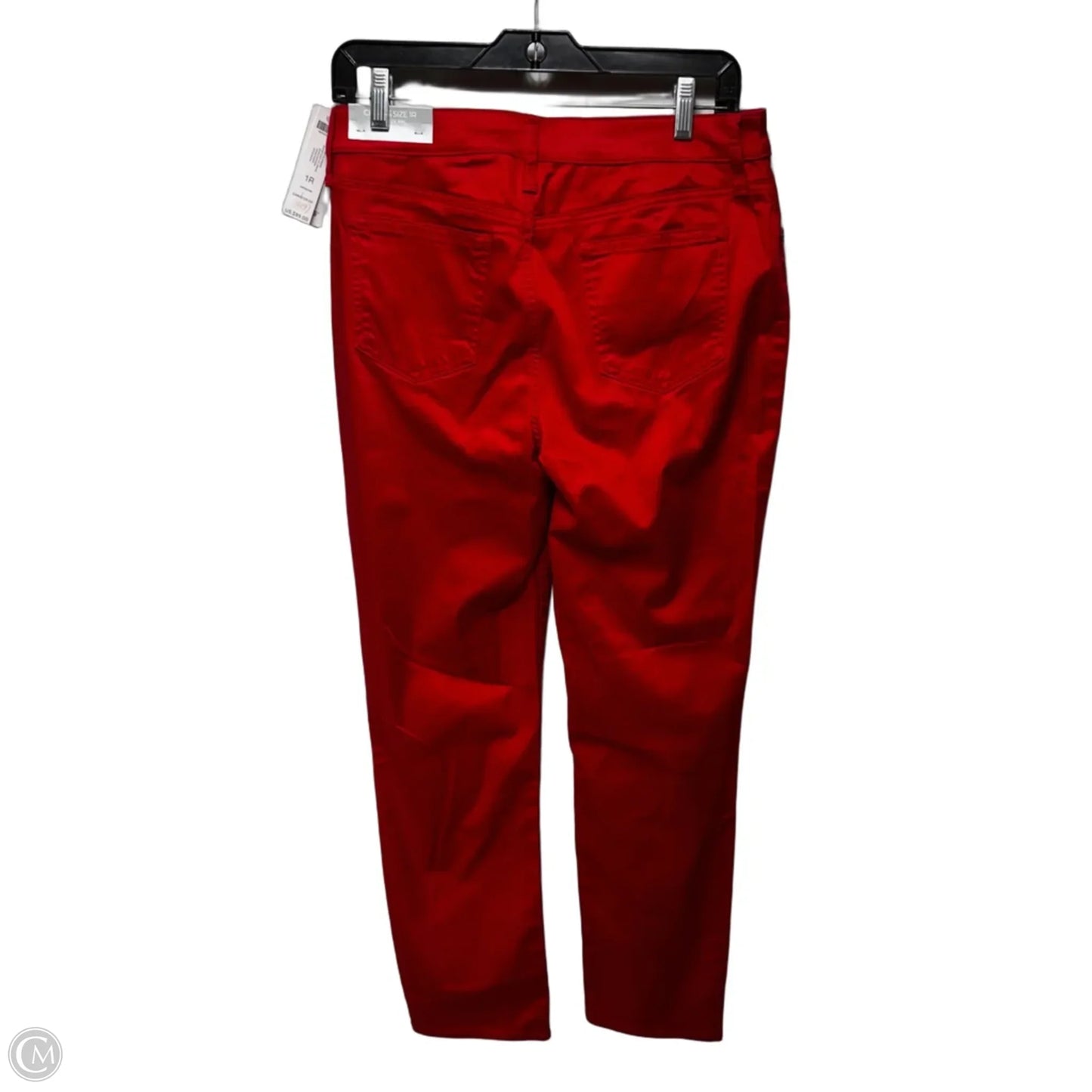 Girlfriend Slim Ankle Jeans By Chicos In Red, Size: 8