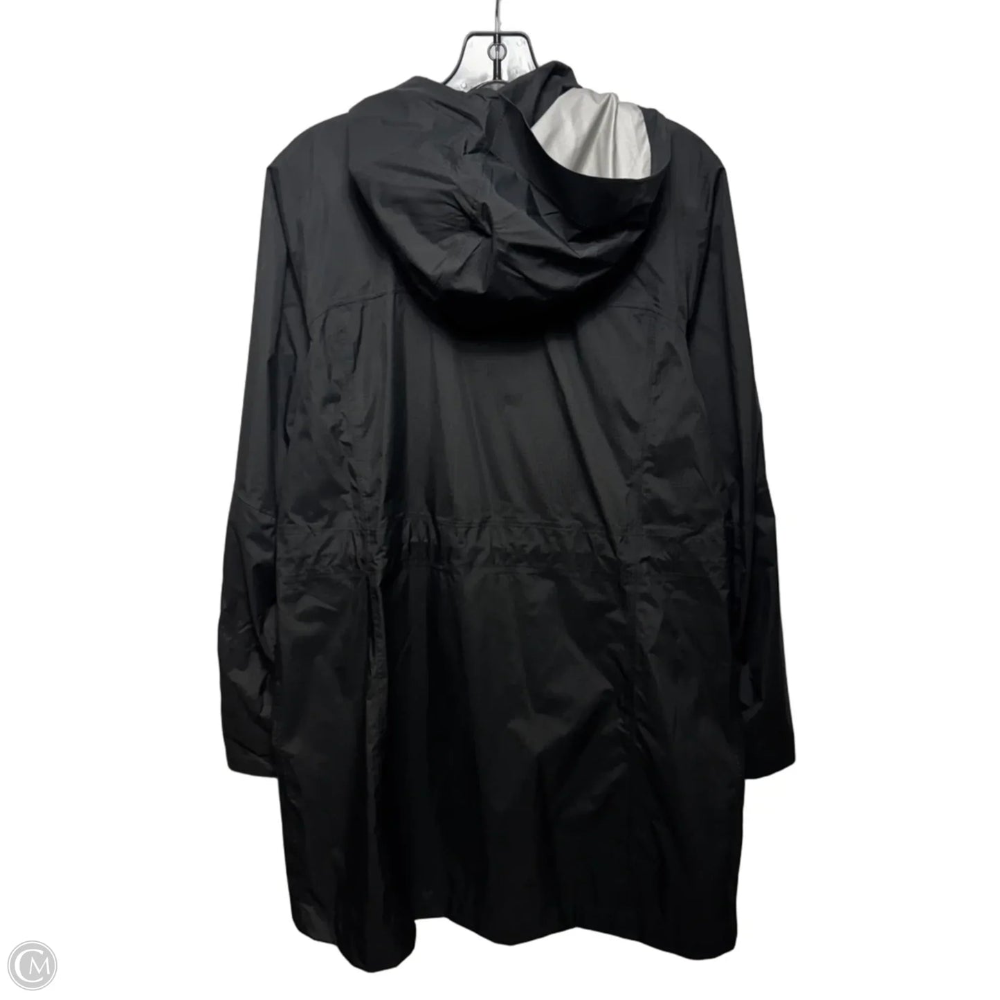 Jacket Windbreaker By Rei In Black, Size: L